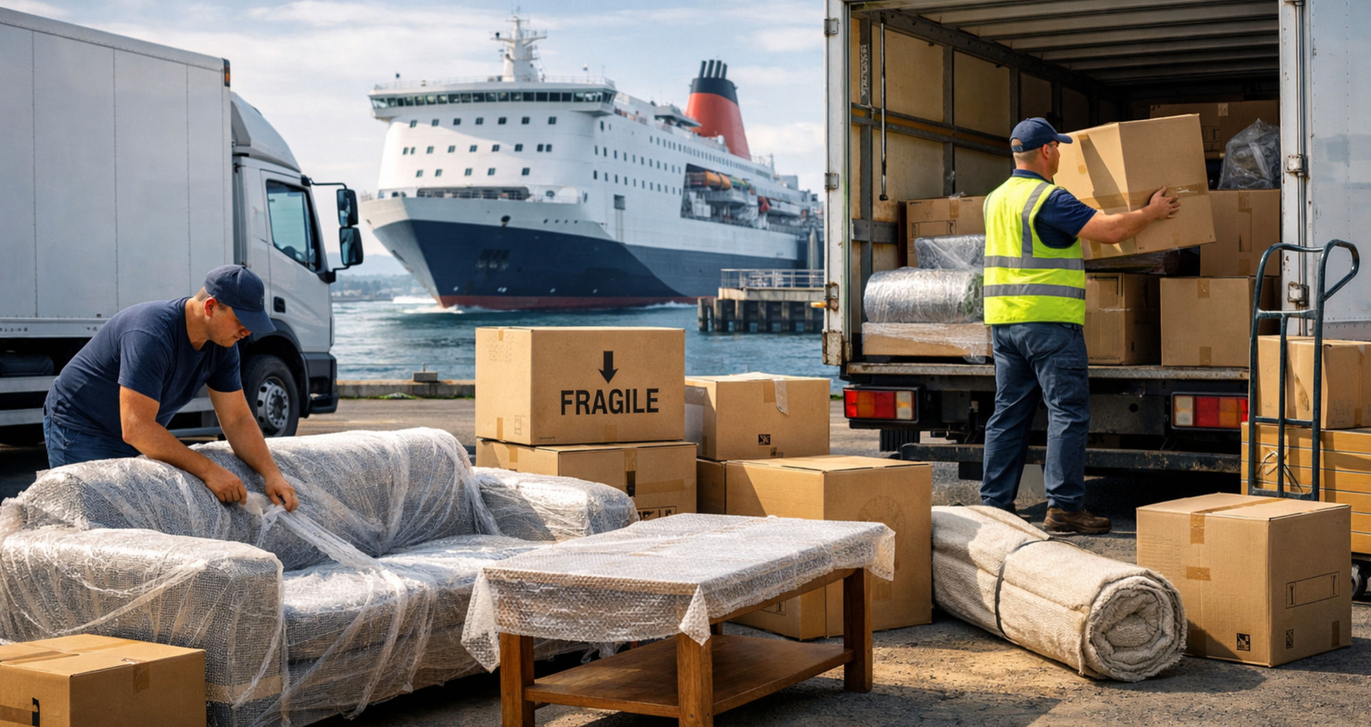 What to know before shipping furniture between England and Northern Ireland