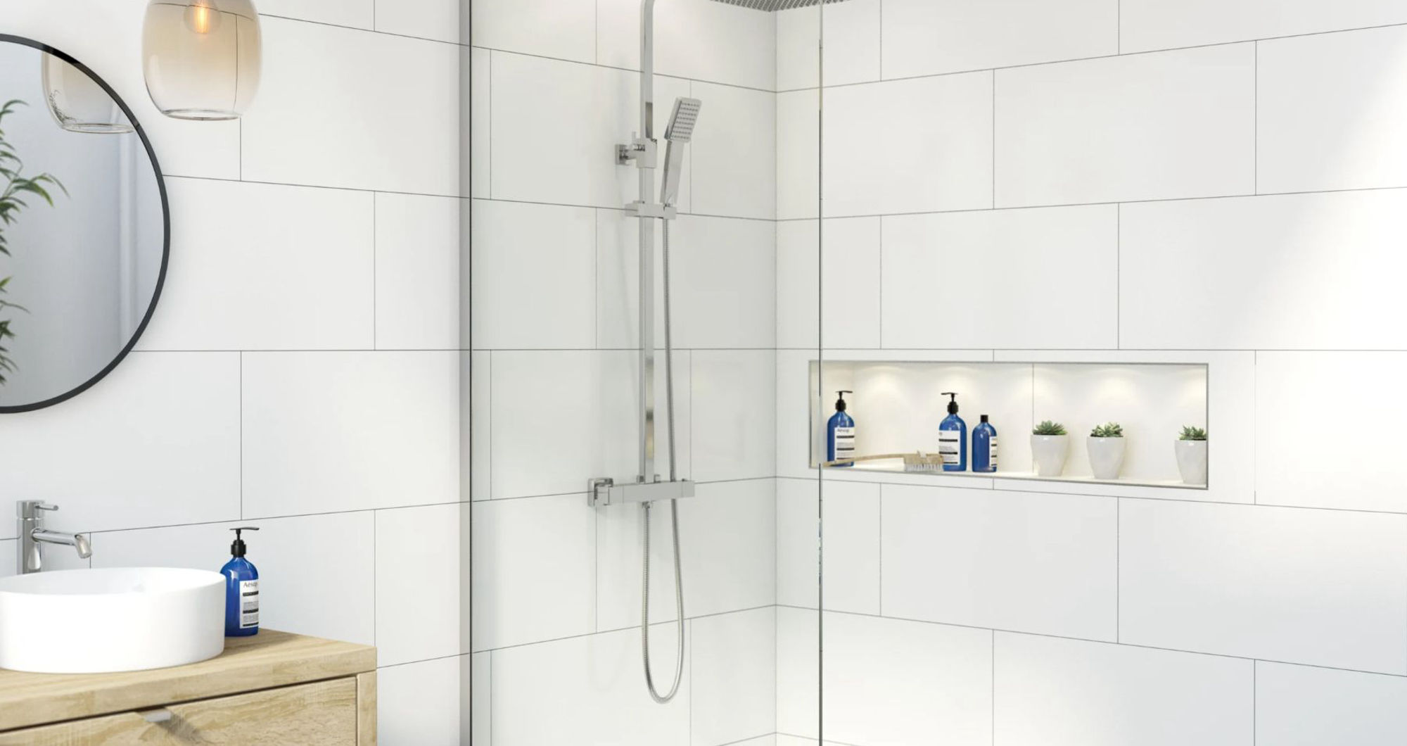 Got a walk-in shower? Here’s how to stop water from splashing in your bathroom