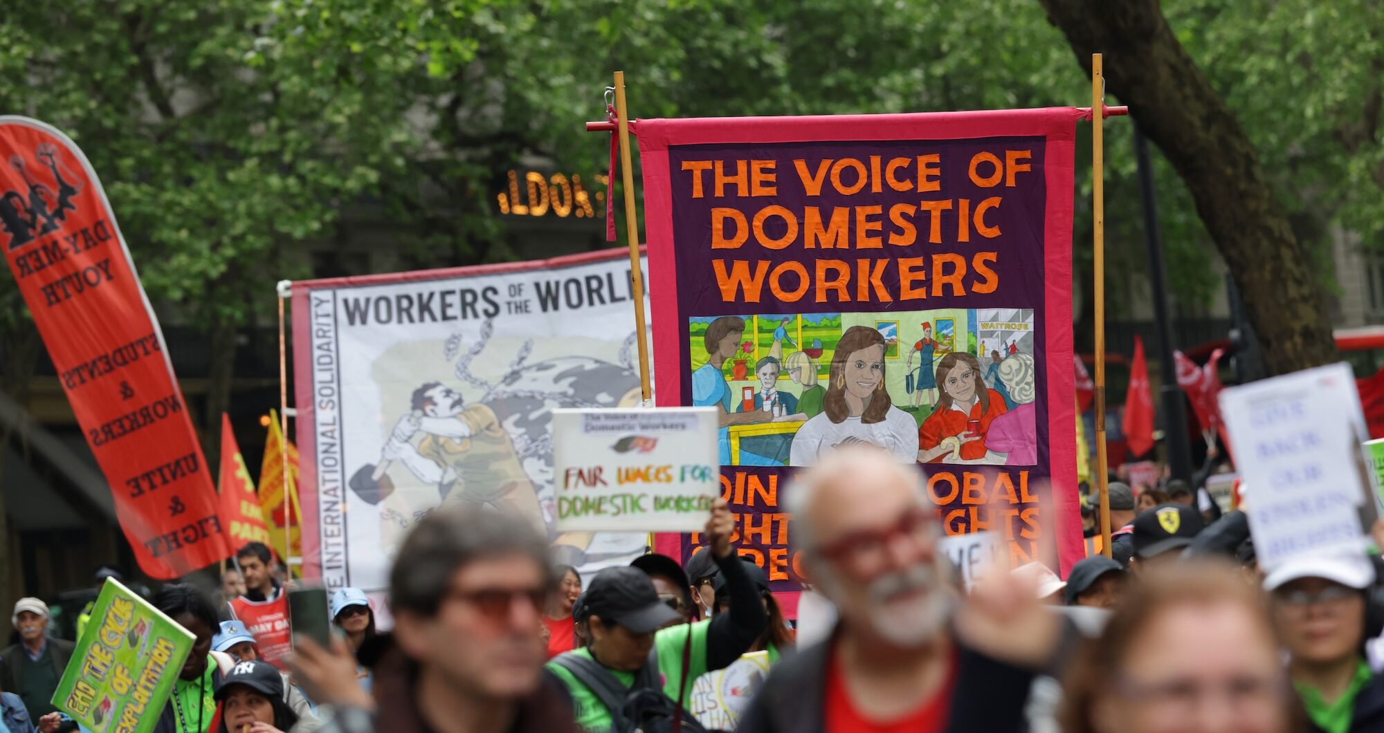 London May Day march draws over 10,000 as cost of living pressures dominate 2026 protest