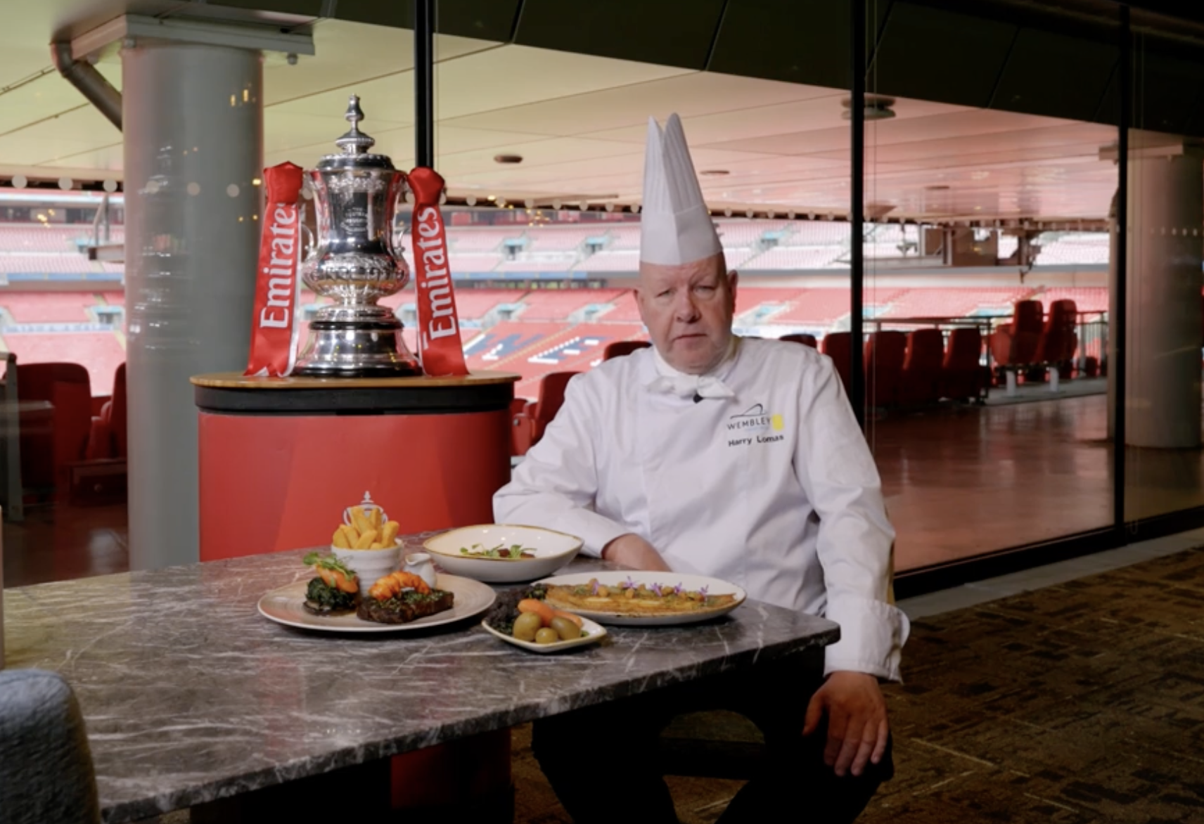 Vembly Fish Wembley Stadium serves the late Queen’s favourite fish at the FA Cup ...