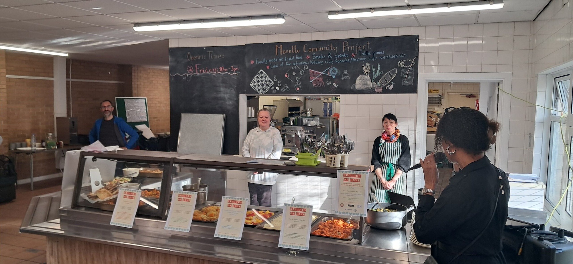 Community cookbook celebrating Haringey’s food and cultures launches at OmVed gardens