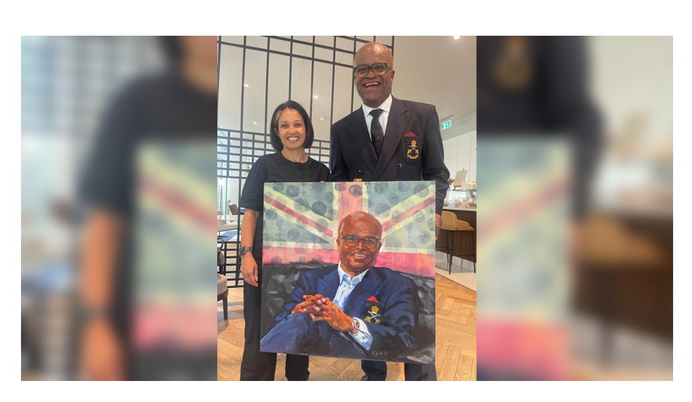 Olympic legend Kriss Akabusi honoured in stunning new portrait | London ...