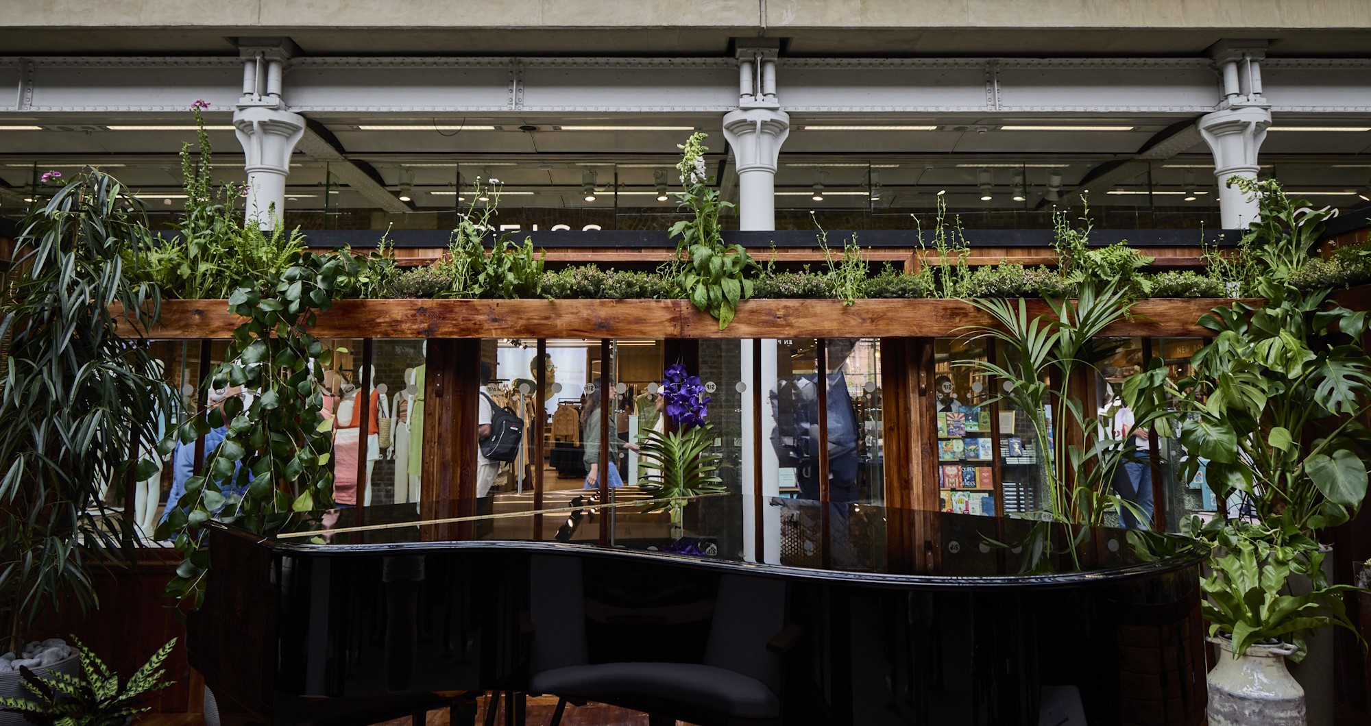The Composer's Cabin Pops Up at St. Pancras International, London