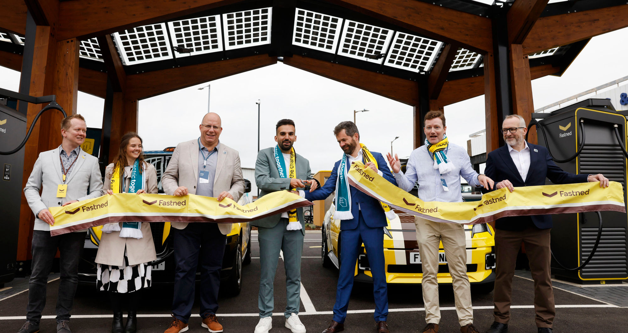 First ultra-rapid EV hub in Fastned & Places for London partnership lands near Heathrow with a week of free charging