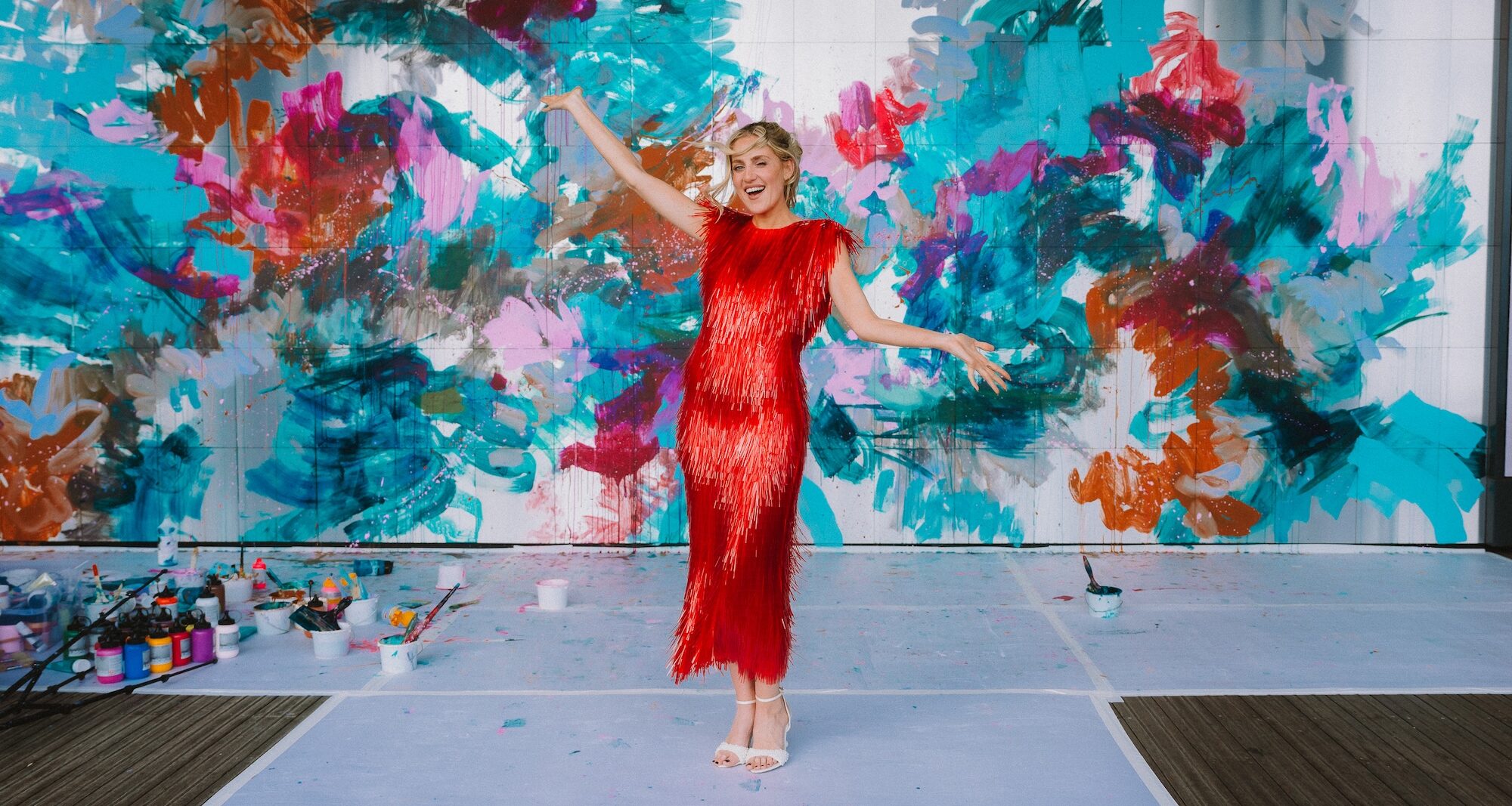 Sophie Tea to live-paint public art installation at Fulham Pier this ...
