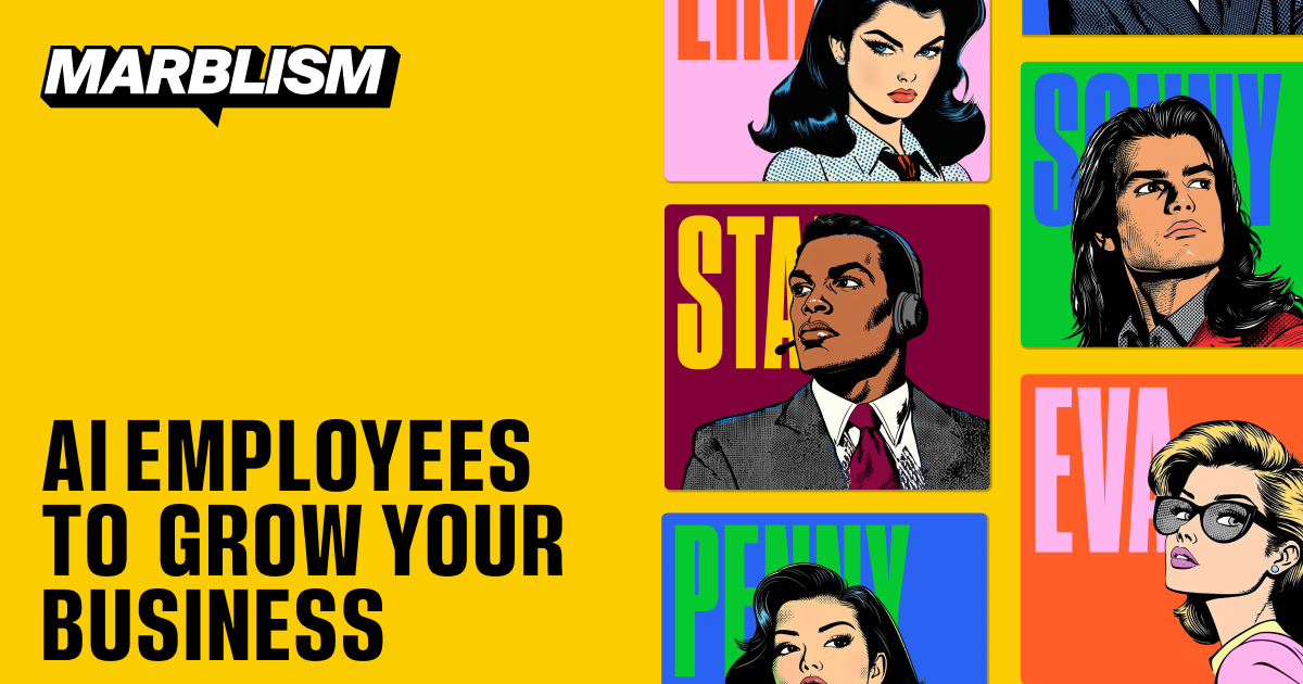 Marblism is revolutionizing business operations with AI employees that handle your emails, social media, SEO, calls, lead generation, and customer support.