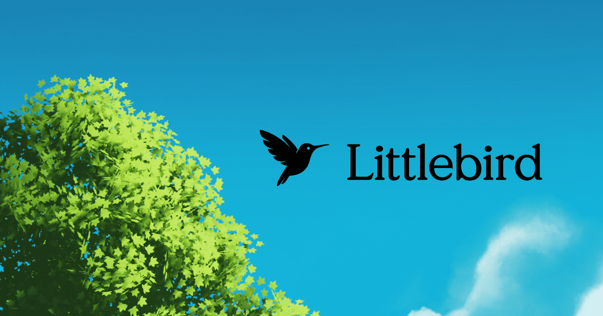 Littlebird is the AI assistant that thinks like you. It knows and understand what you're working on, so you can stay focused on what matters.