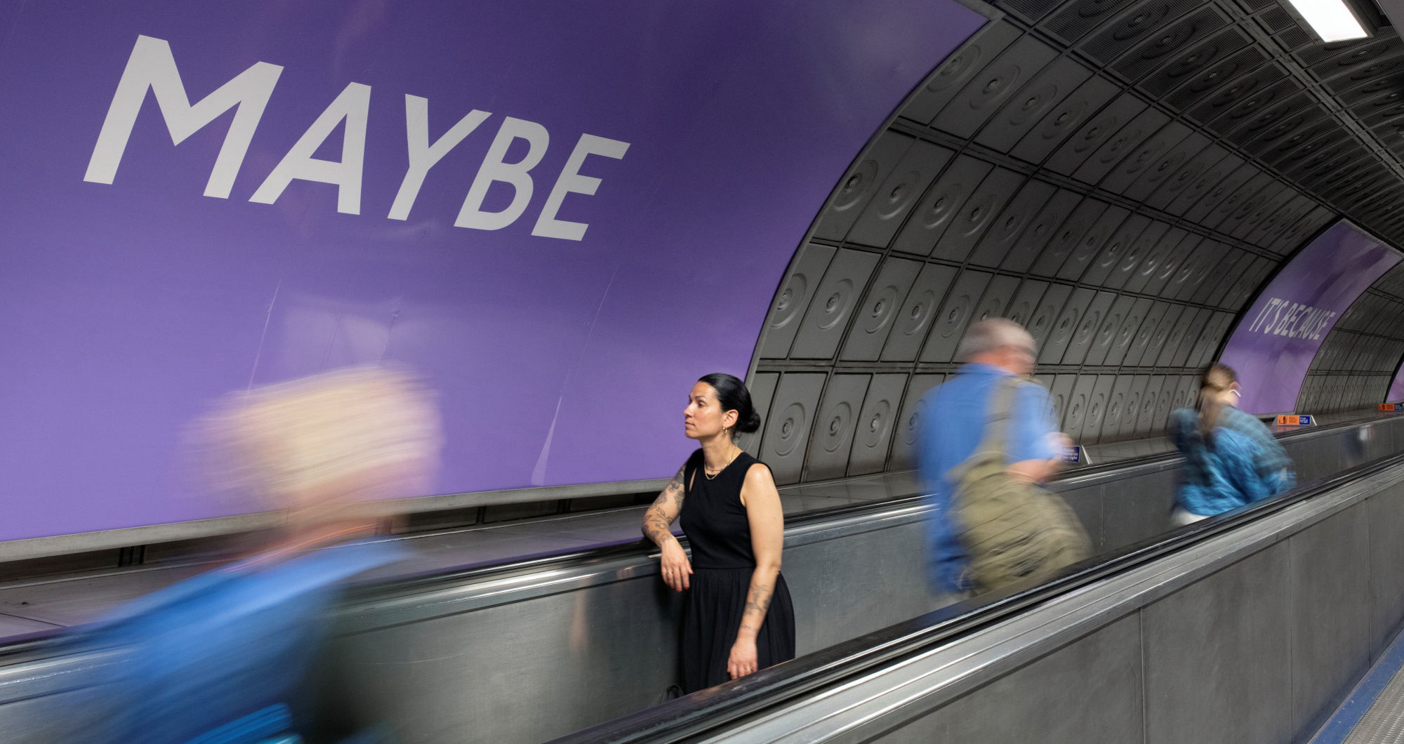 New sound artwork at Waterloo Underground station by Ain Bailey with Elaine Mitchener pays tribute to London’s cultural history