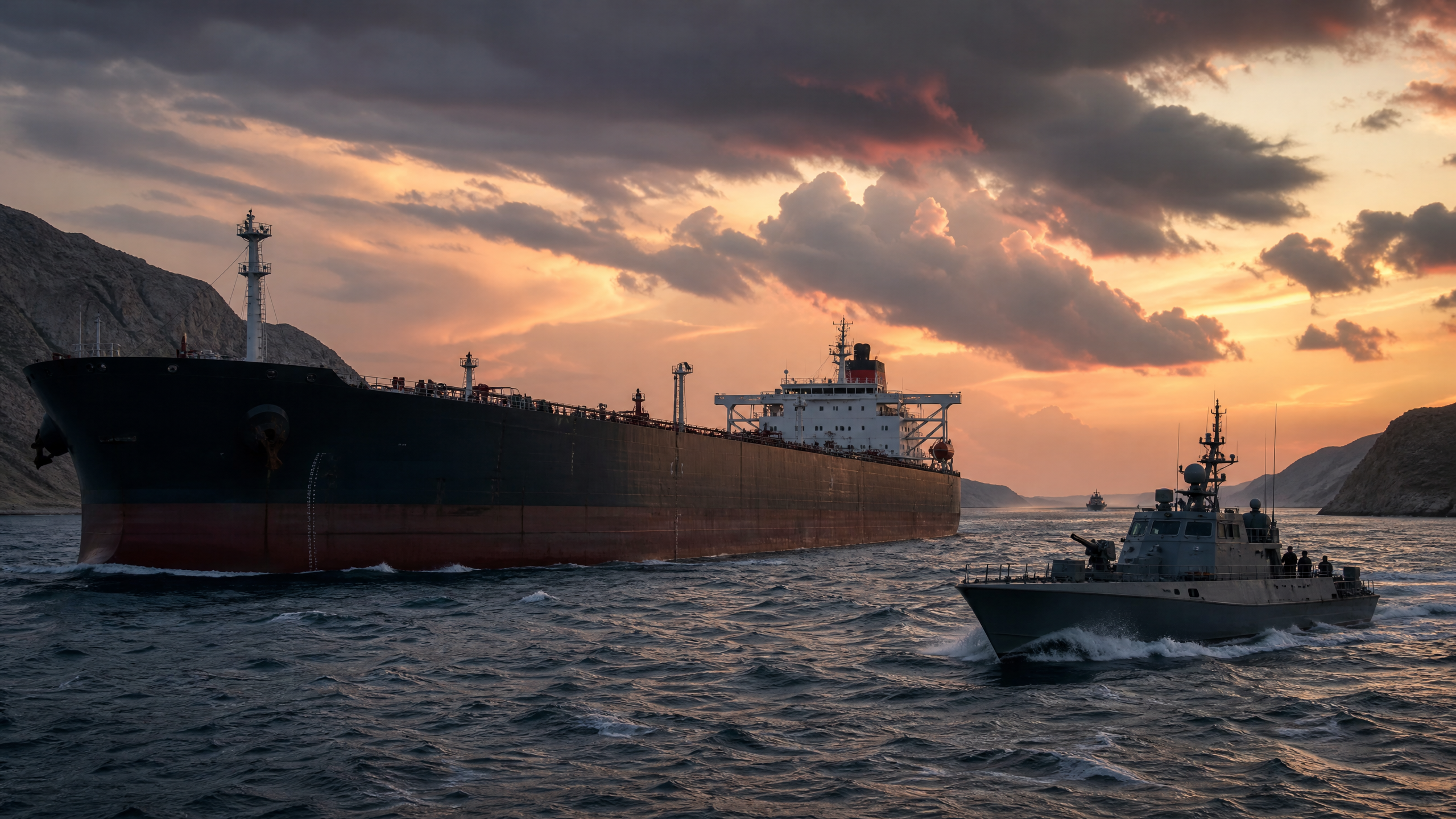 US and Iran trade strikes over drone attack on tanker in Strait of Hormuz