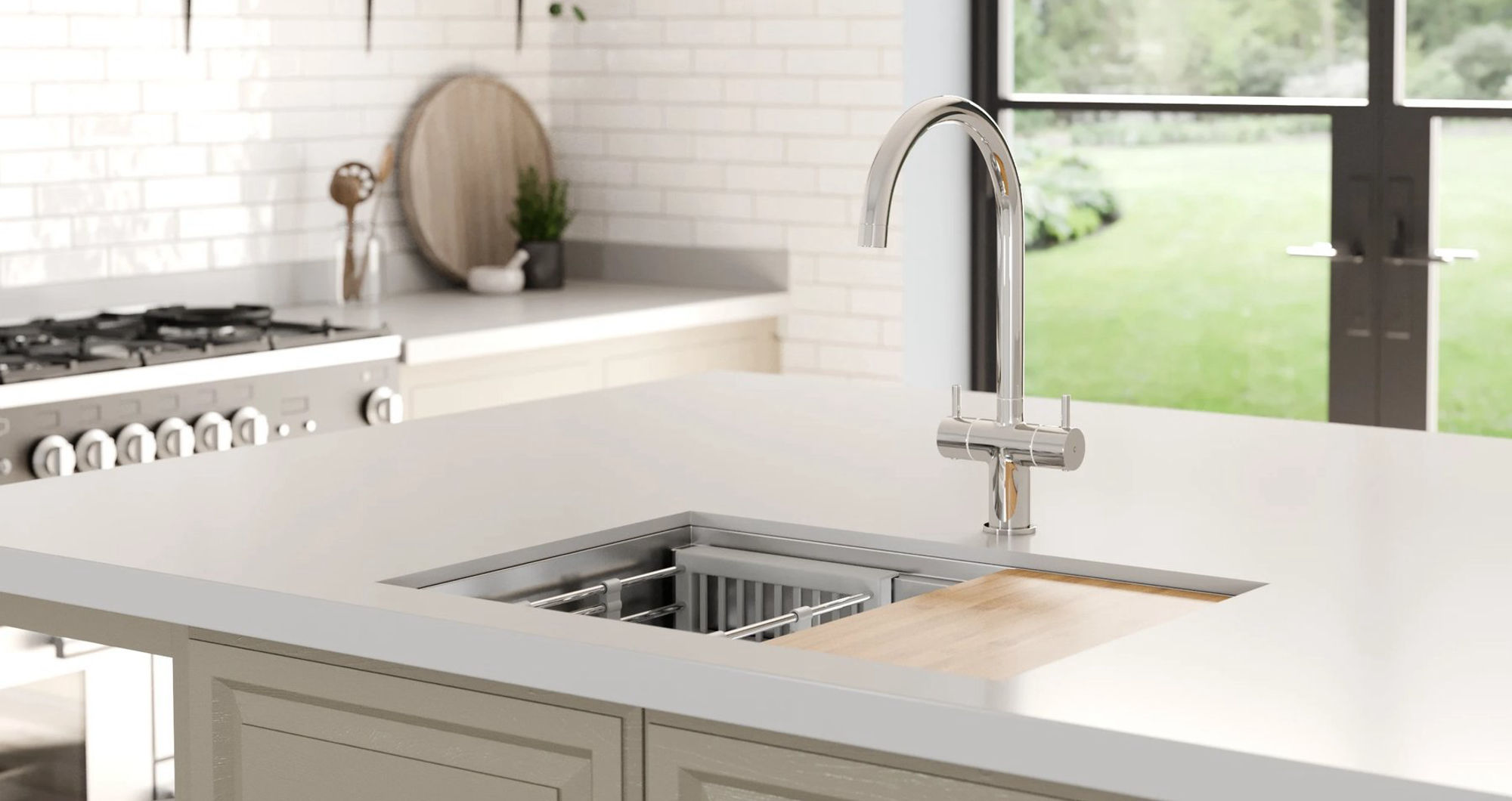 The easy-clean kitchen sink materials that make everyday life simpler