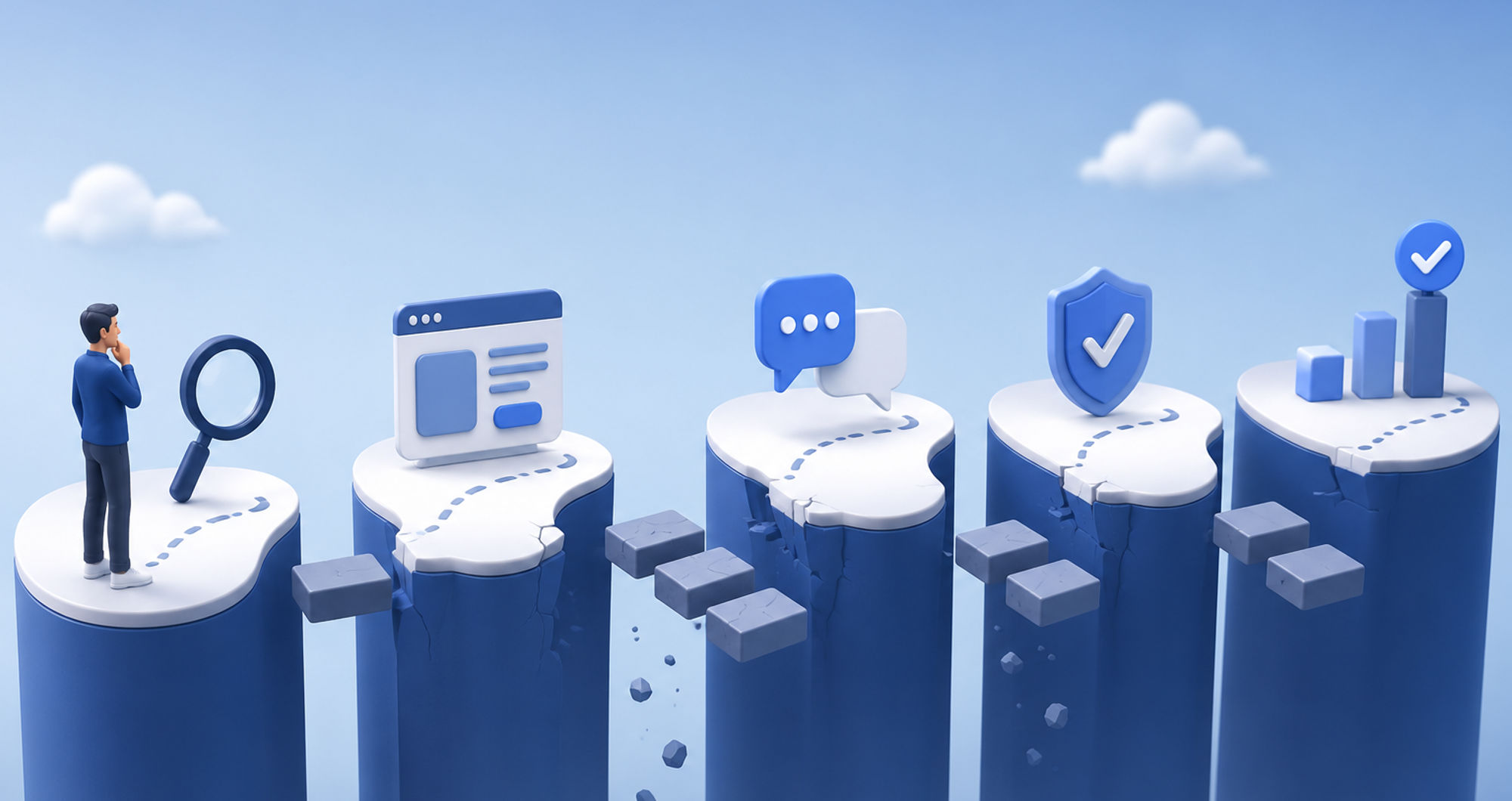 The hidden gaps in the SaaS buyer journey