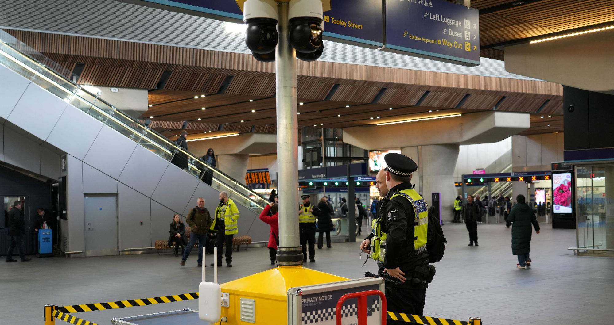 British Transport Police trialling live facial recognition at TfL stations to enhance safety across the network