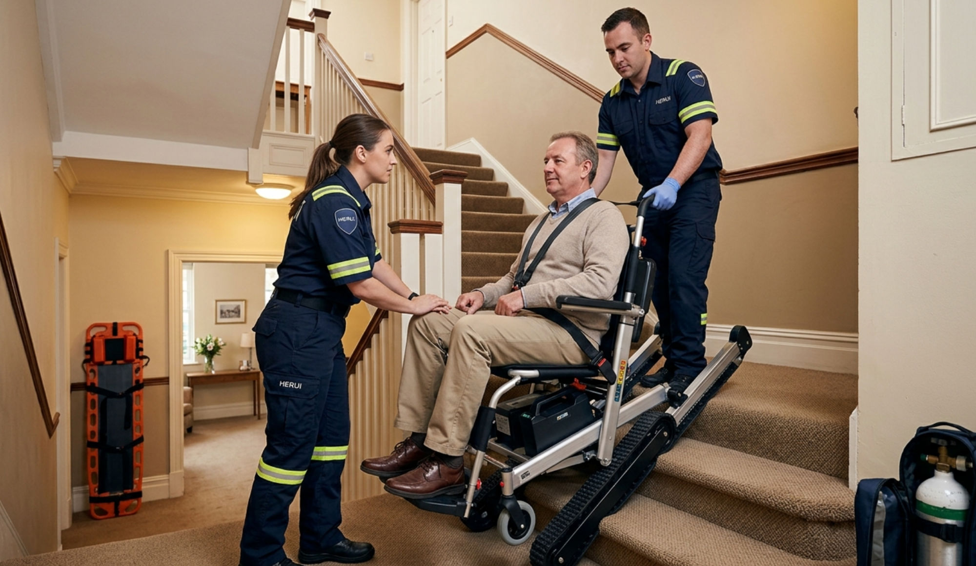 How modern patient transport equipment supports safer emergency and home-based care