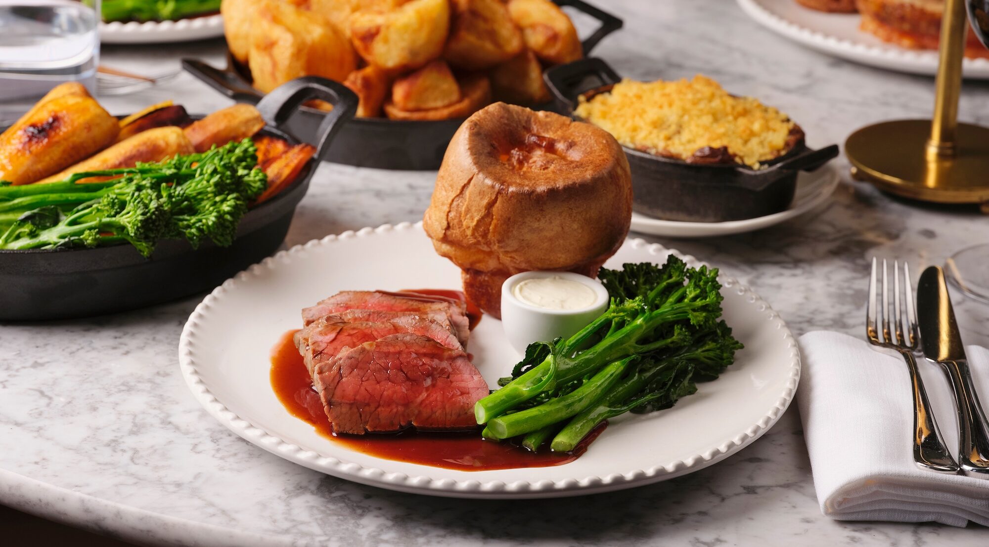 Londoners are giving the Sunday roast a makeover with hot sauce, ketchup and chilli oil