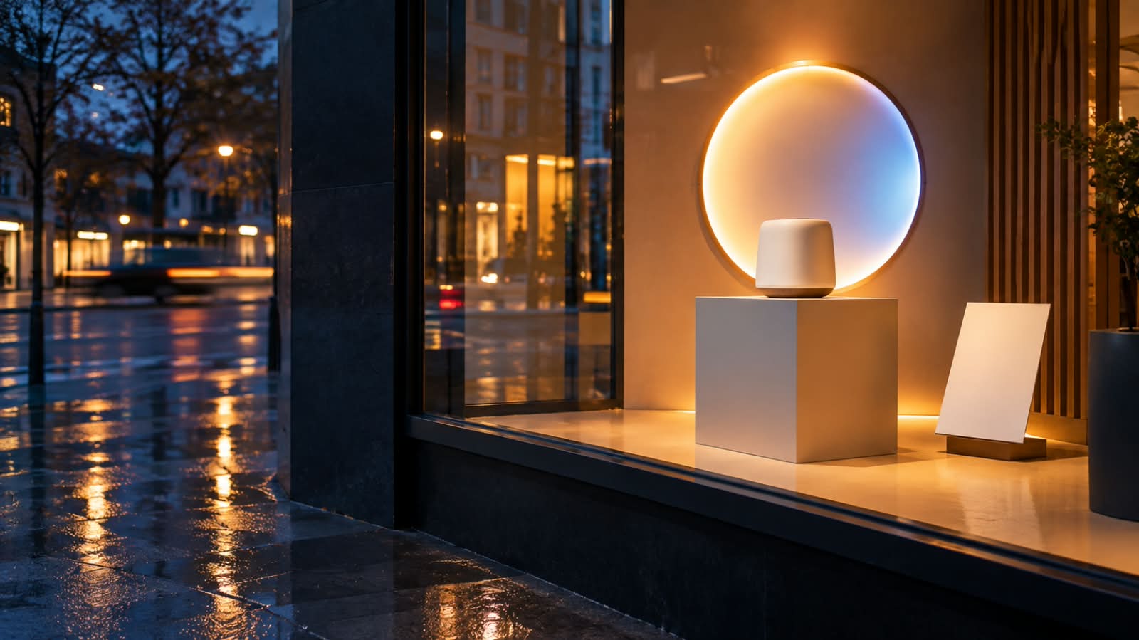 How to plan a shop-window display that communicates clearly