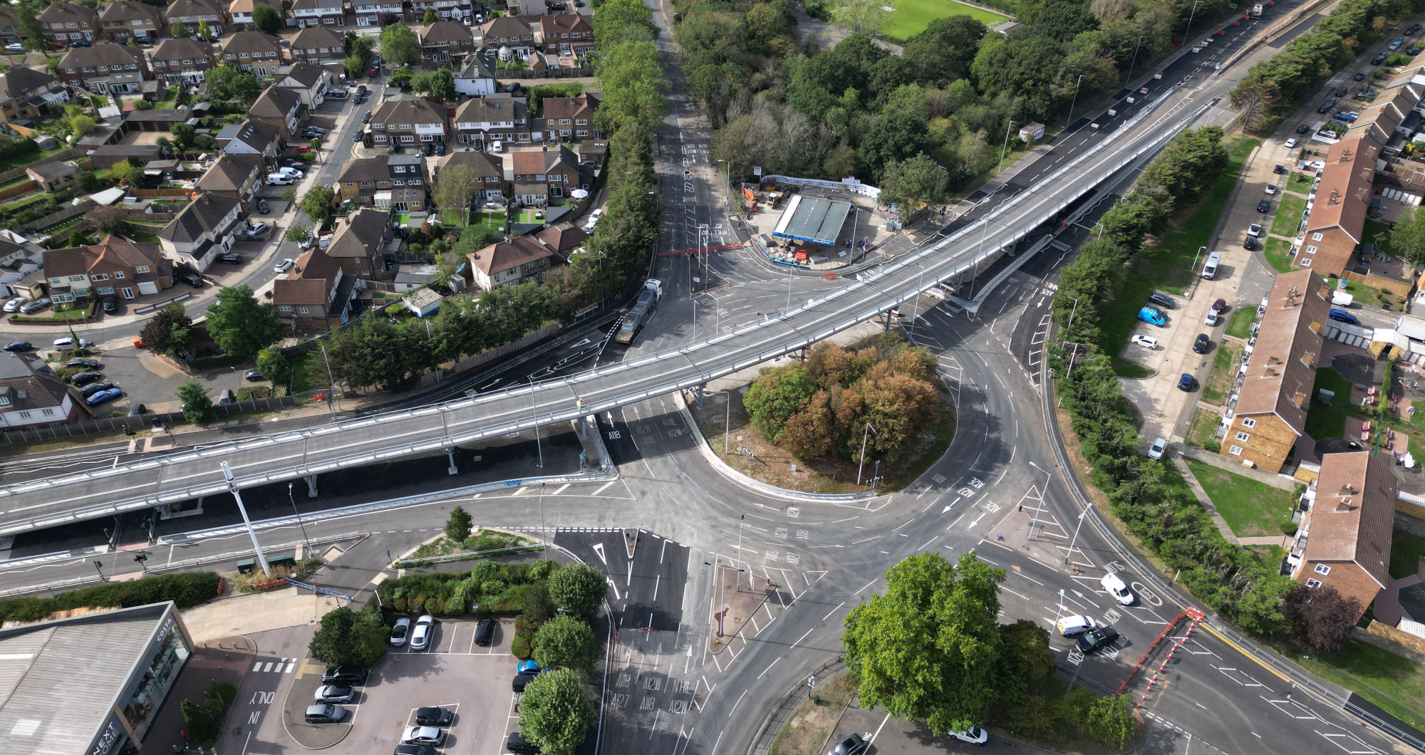 Gallows Corner flyover fully reopens to traffic following major refurbishment work