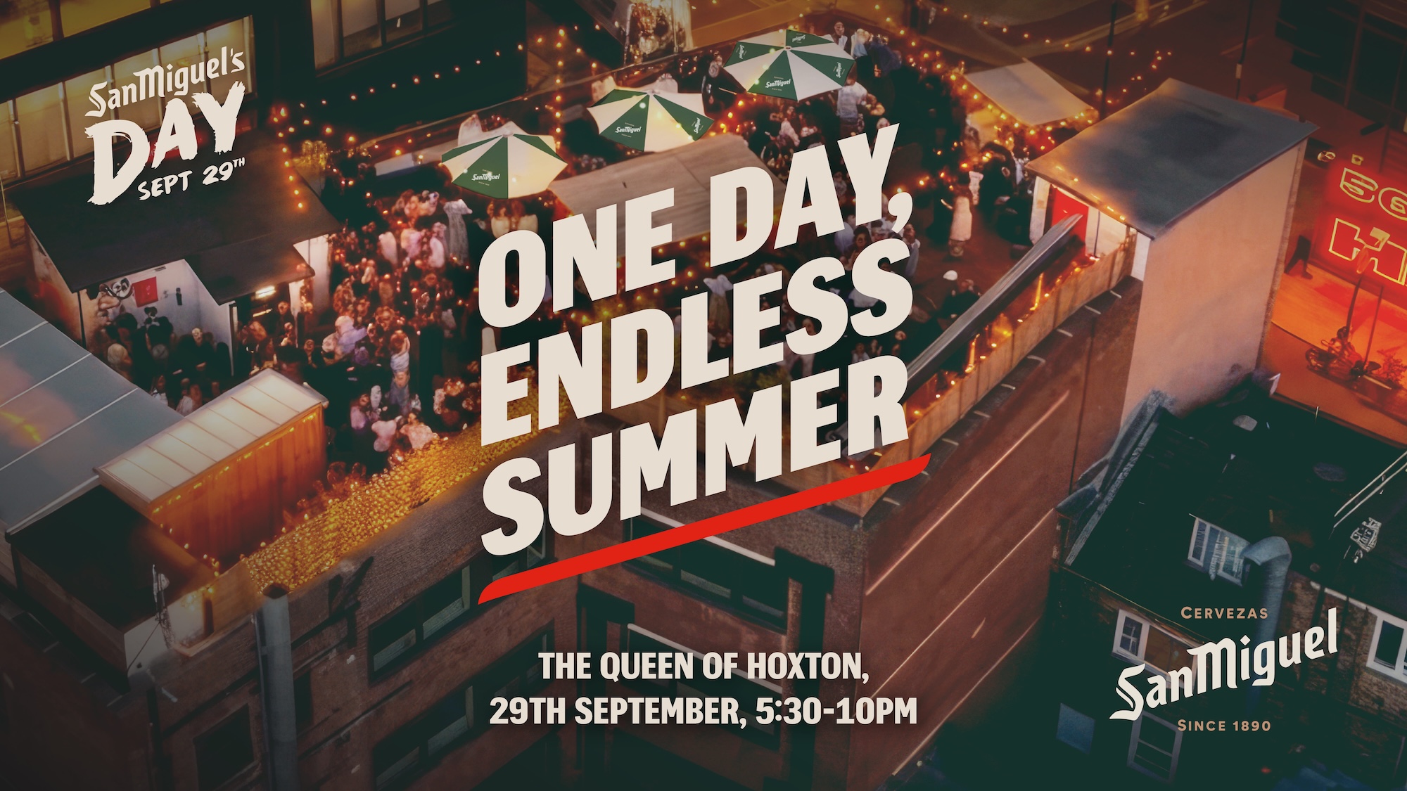 San Miguel’s Day: One last taste of Spanish summer comes to London this September