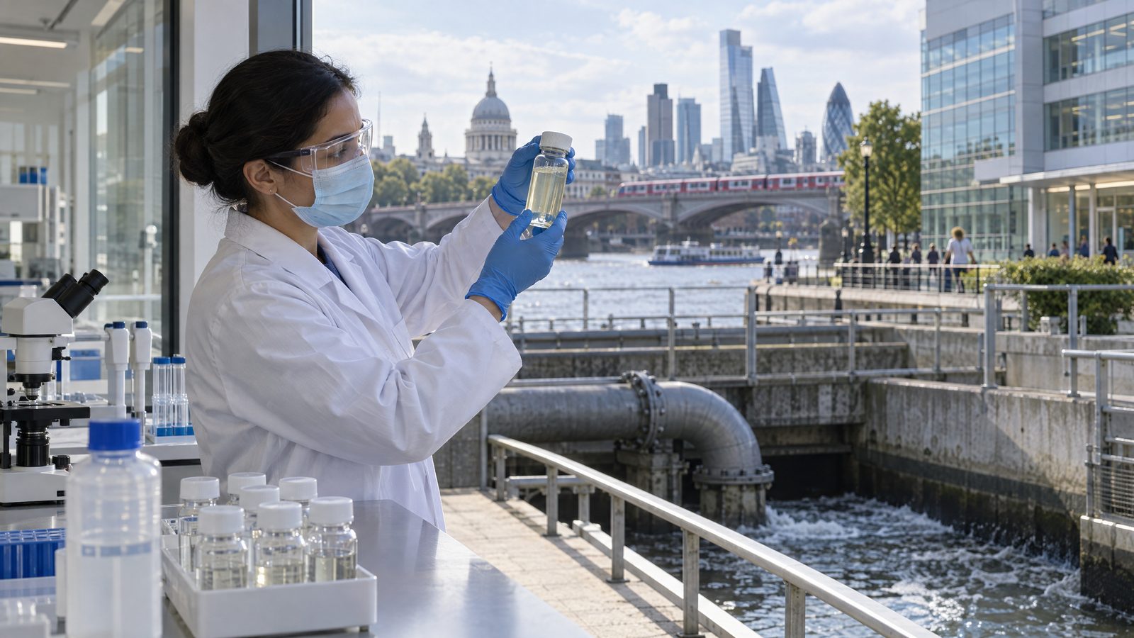 UKHSA expands wastewater monitoring to include hospitals and transport hubs