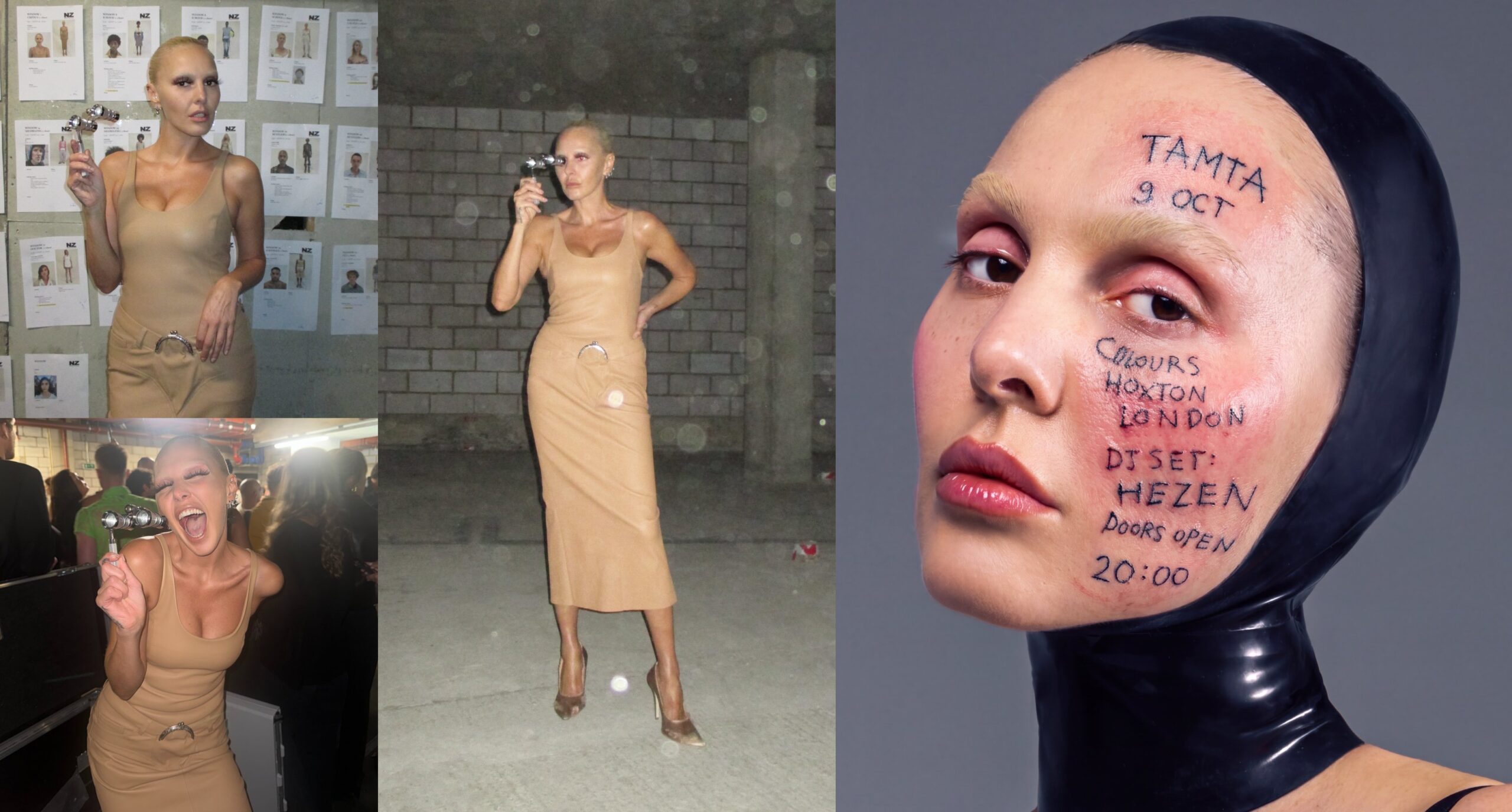 Pop artist Tamta steps onto the runway for Natasha Zinko’s SS27 show