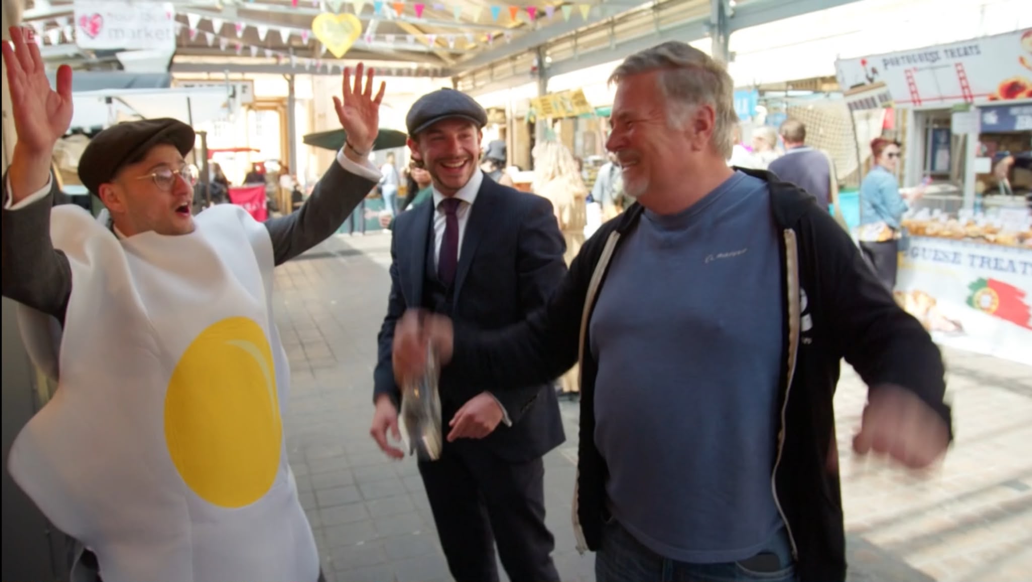 The Apprentice TV sales duo Lawrence and Kieran reunite for one day at Signorelli Broadgate
