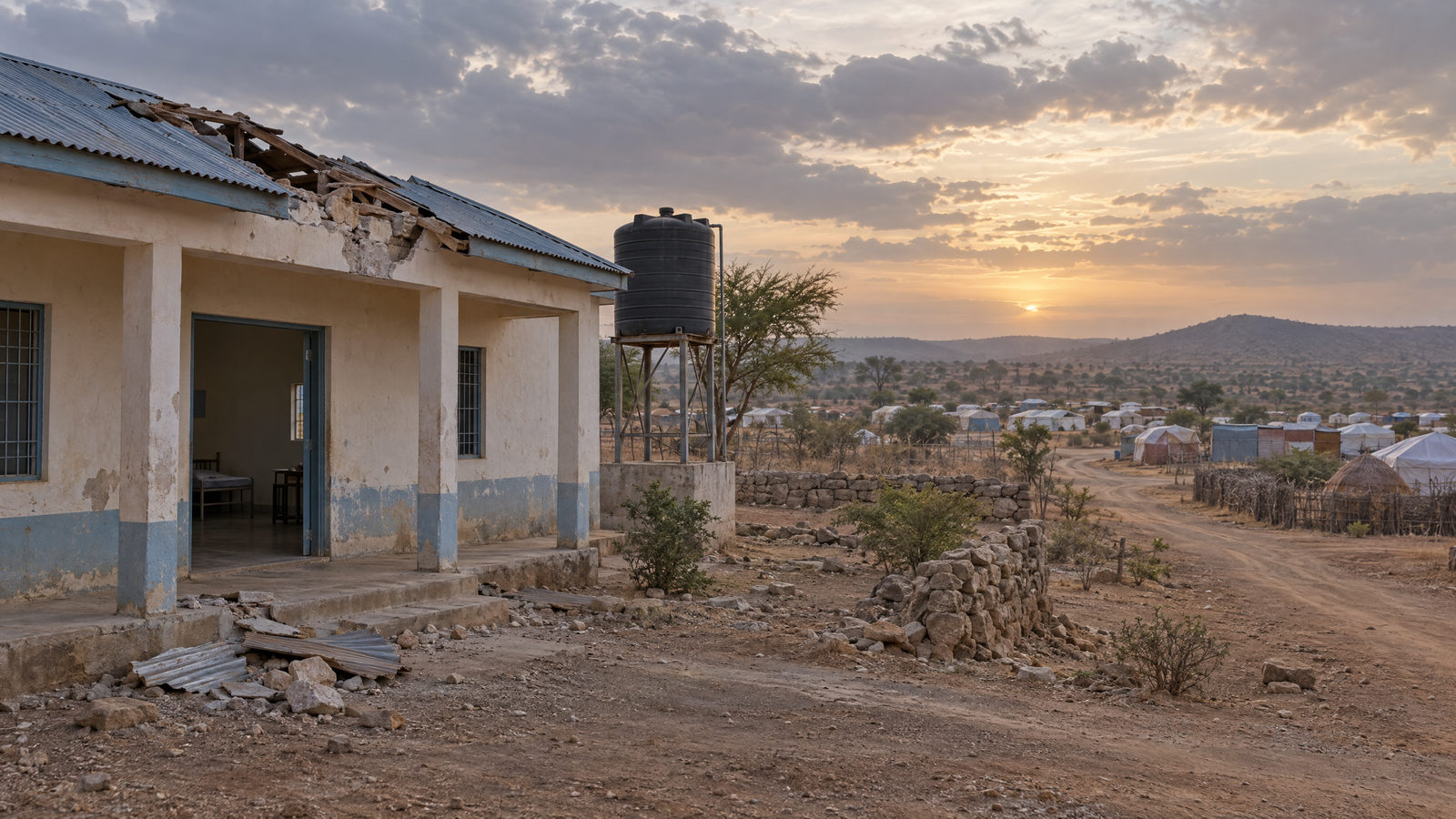 Baidoa clashes injure children and damage health services as hunger deepens