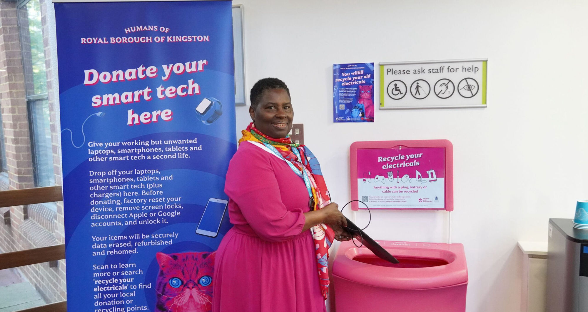Kingston residents urged to recycle their electricals at new collection points installed across the borough