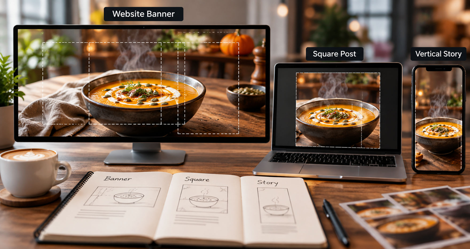 How to design one image that still works in every social media crop