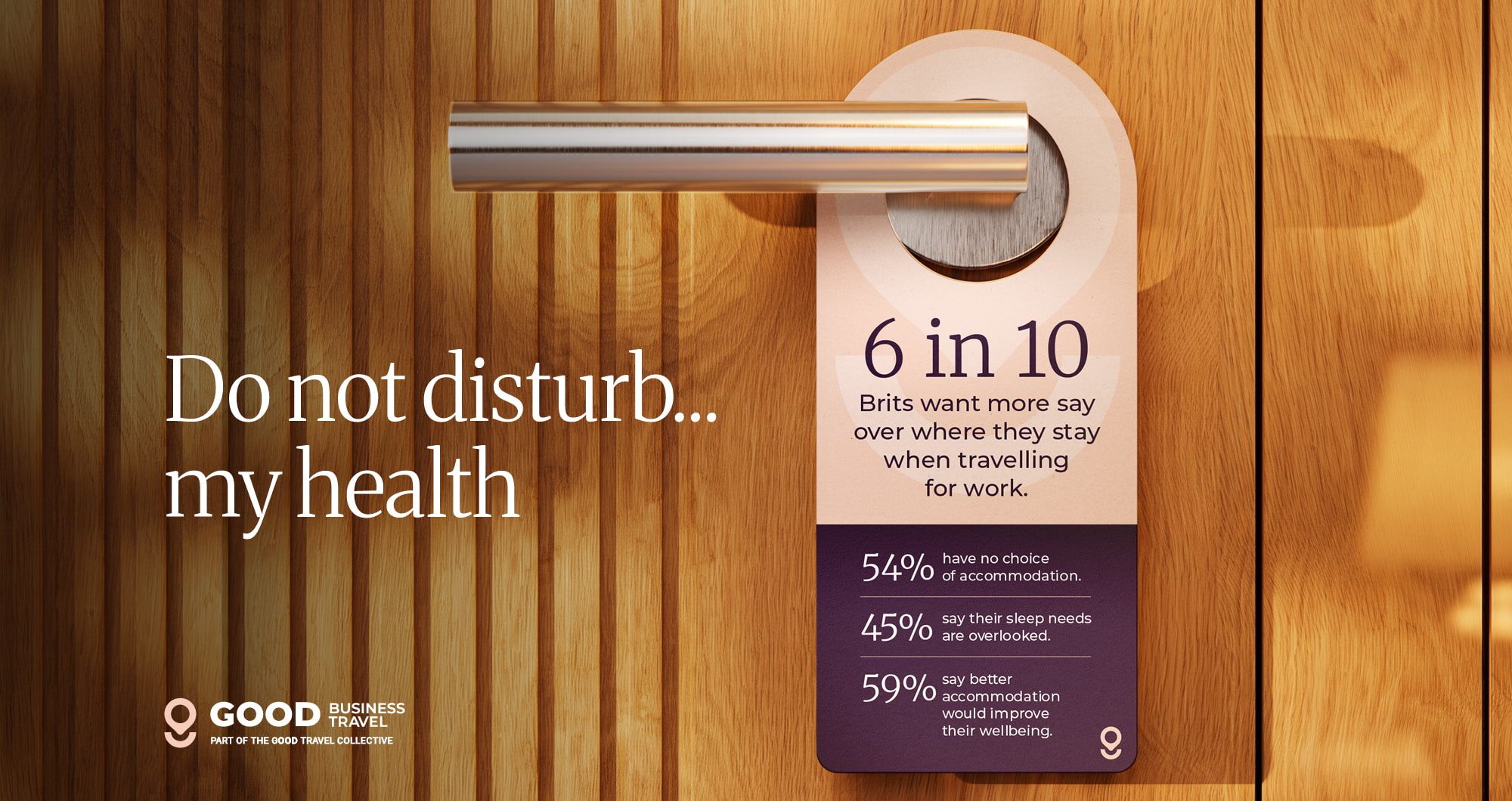 More than half of workers have little or no say where they stay on business trips