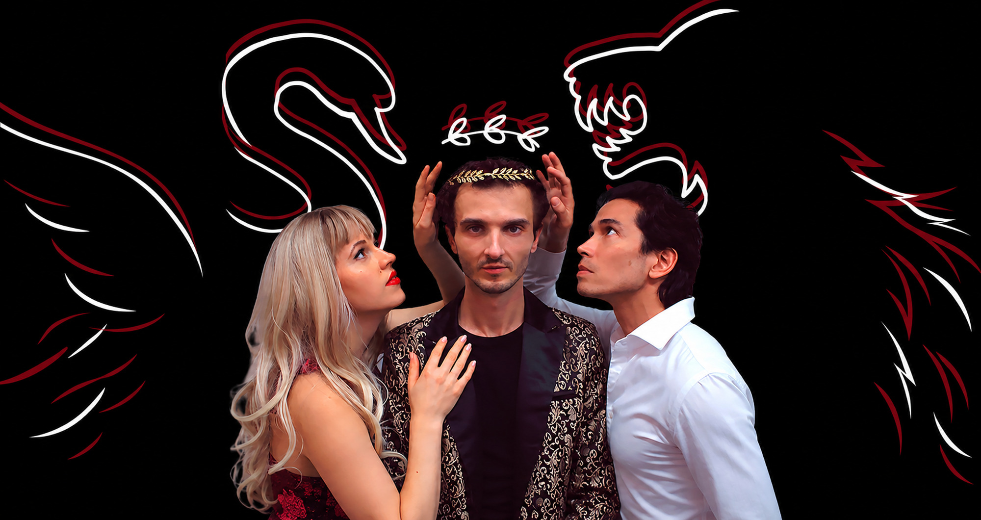 Dark comedy tango play: “The Swan, the Werewolf and Gianpiero” at Voilà! Theatre Festival