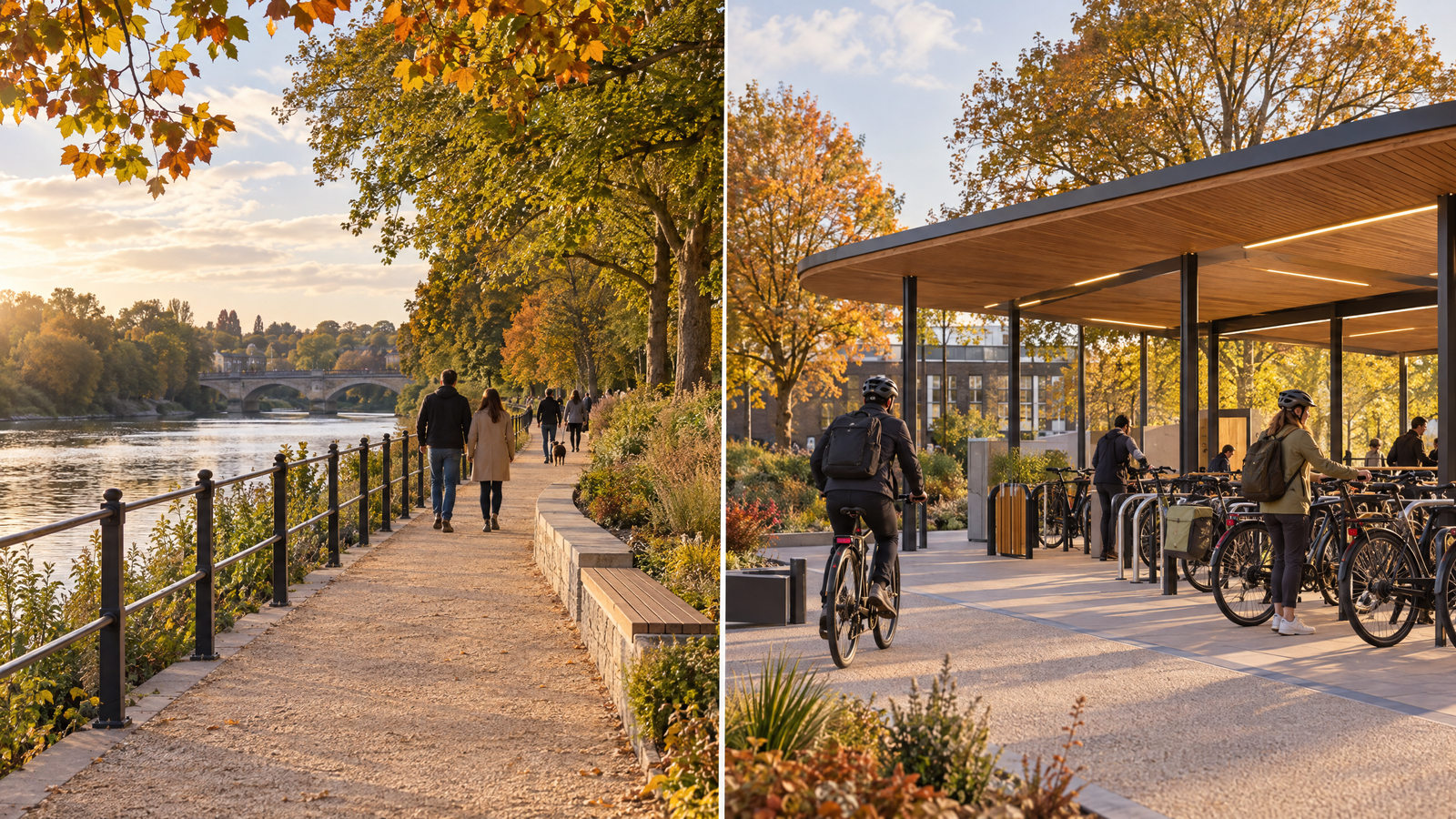 Richmond’s Kew towpath repair and cycle hub win ICE London awards