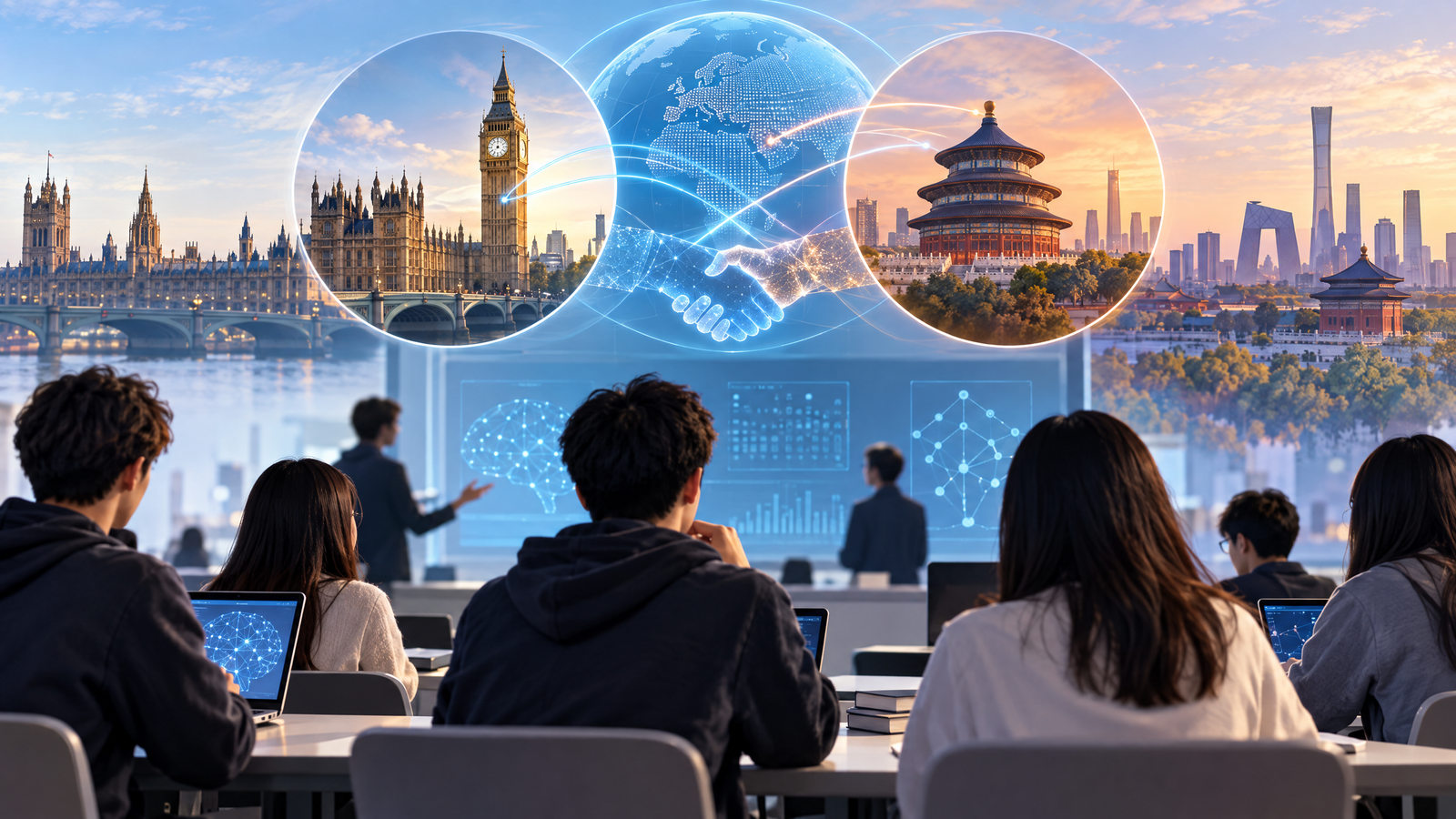 Queen Mary says first students join AI-focused UIBE degree partnership in Beijing