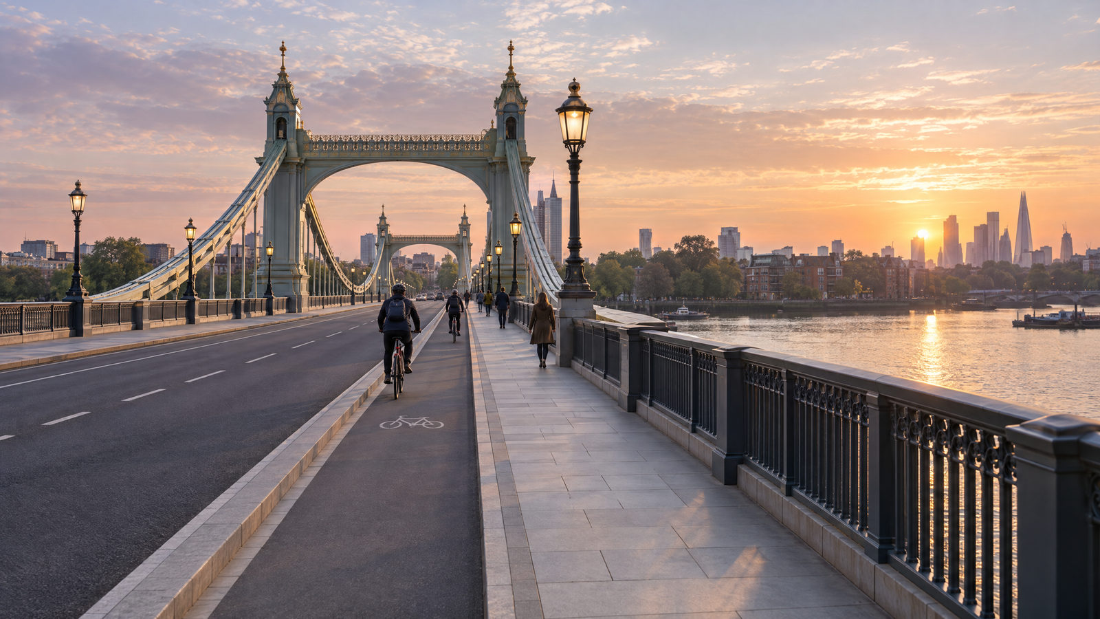 Wandsworth Bridge renewal finishes weeks early after four months of work