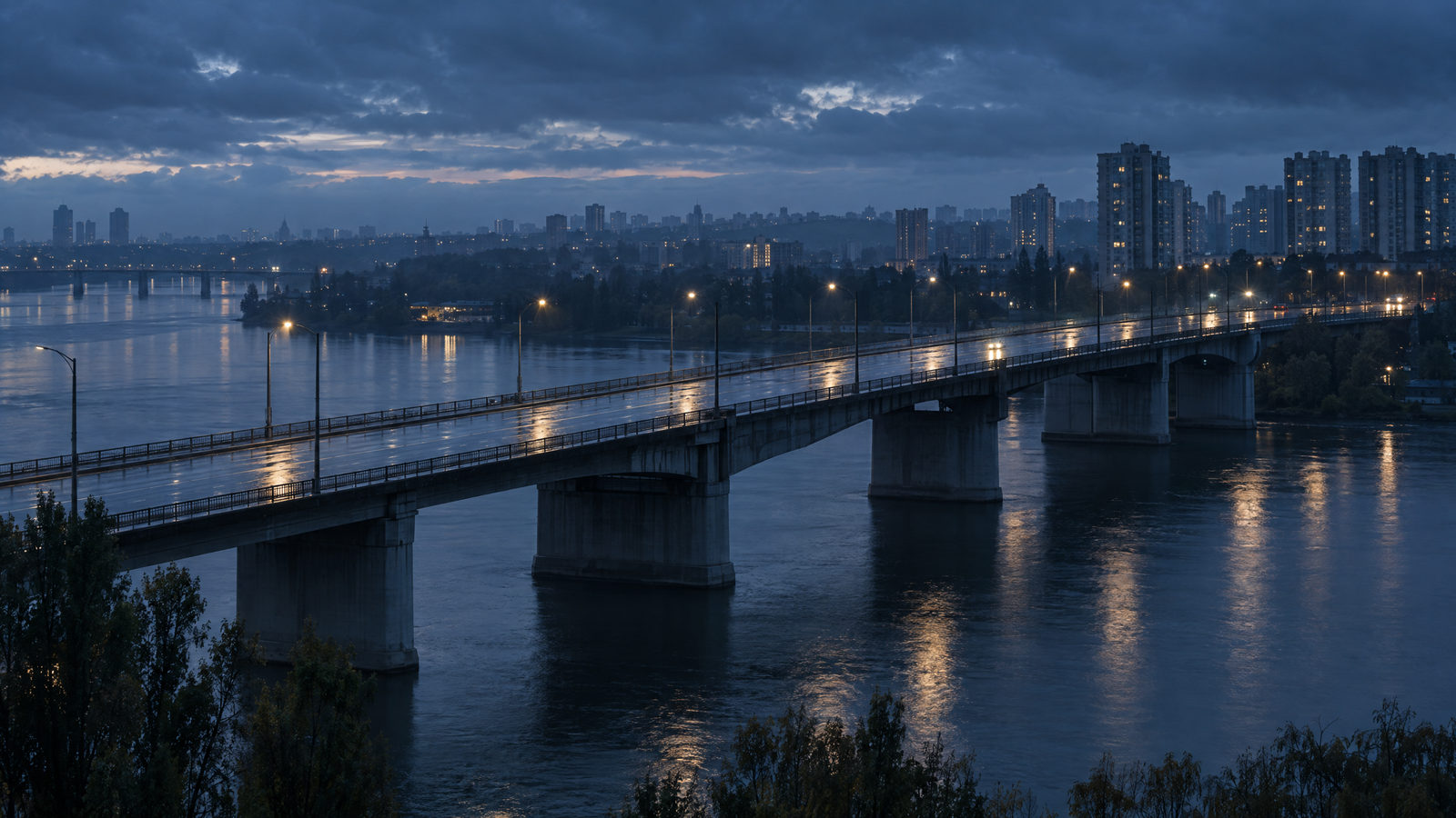 Kyiv bridge strike deepens disruption as Ukraine signals refinery response