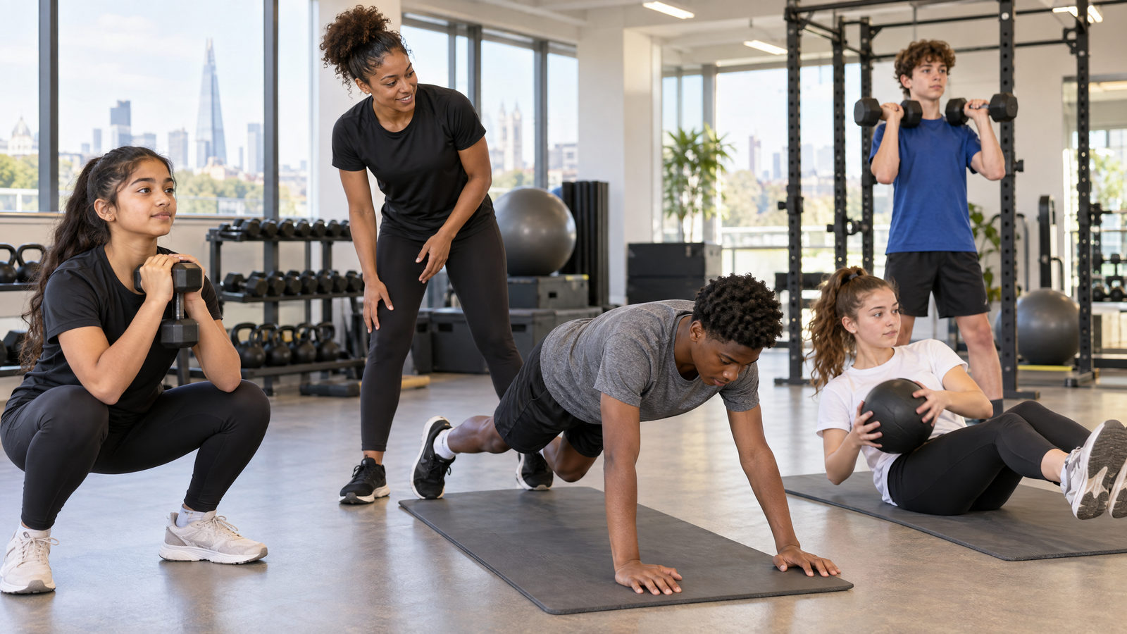 Merton to offer 12 free weekly gym sessions for 11–16-year-olds