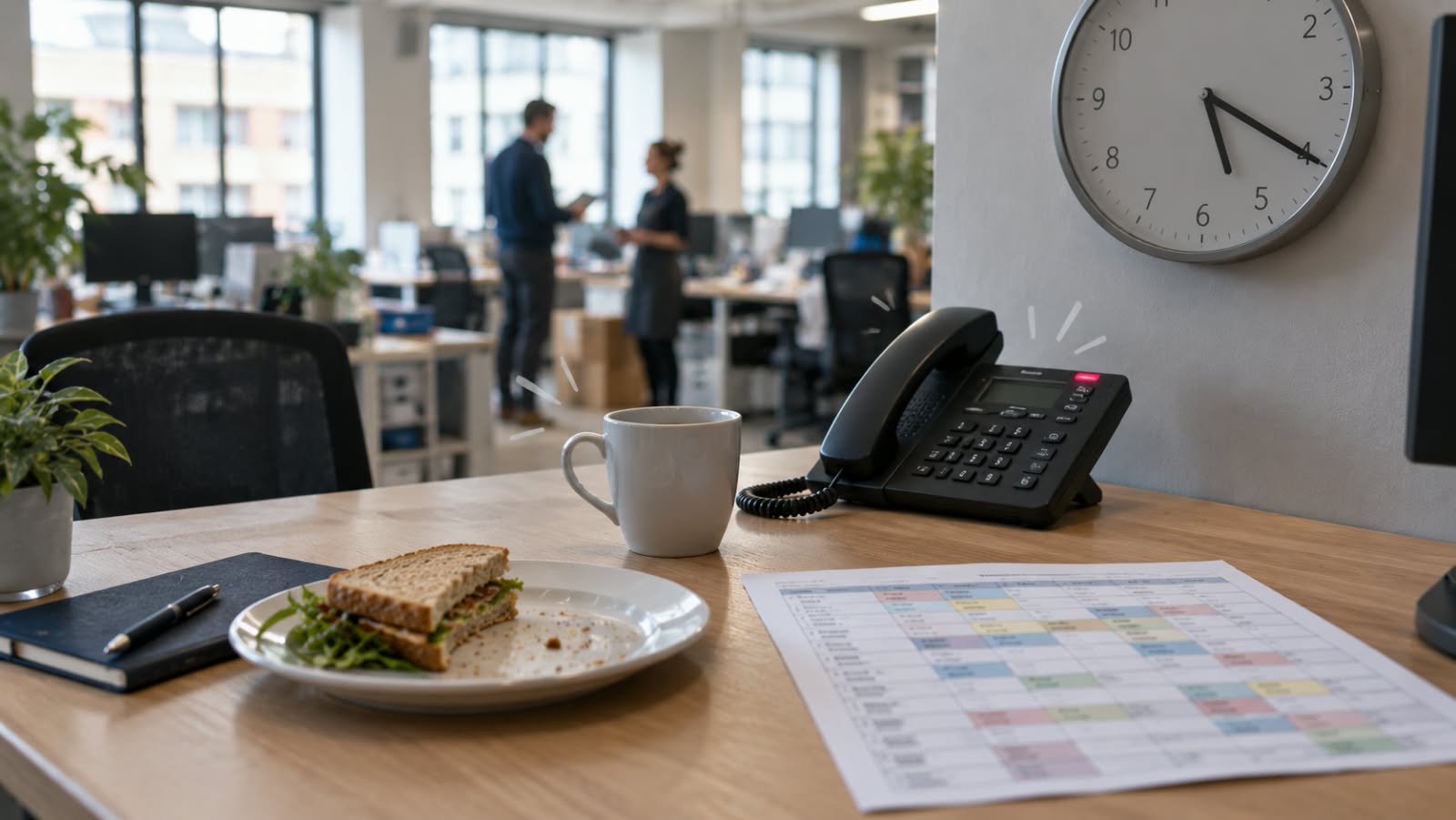 Hours of work in the UK: When the rota differs from the day