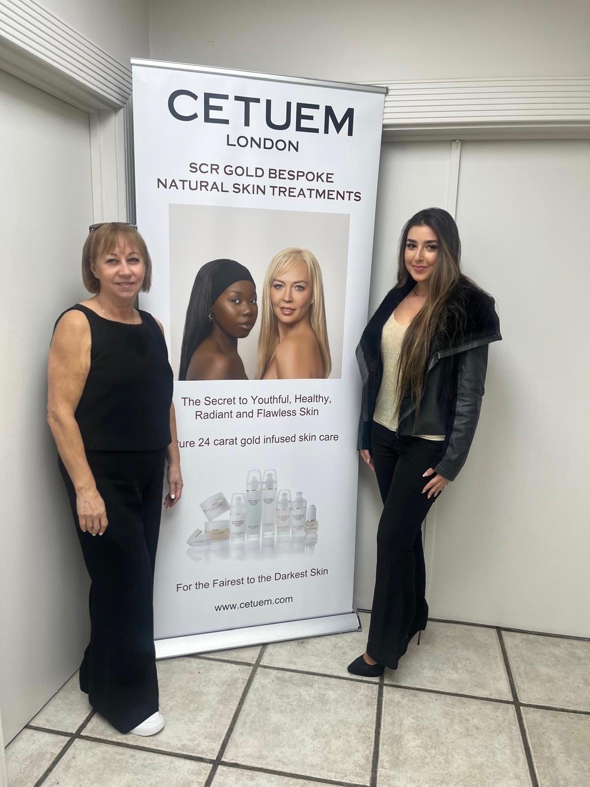 Miss England Beauty Contestant Eliana Shakhani Sponsored by CETUEM Cosmetics