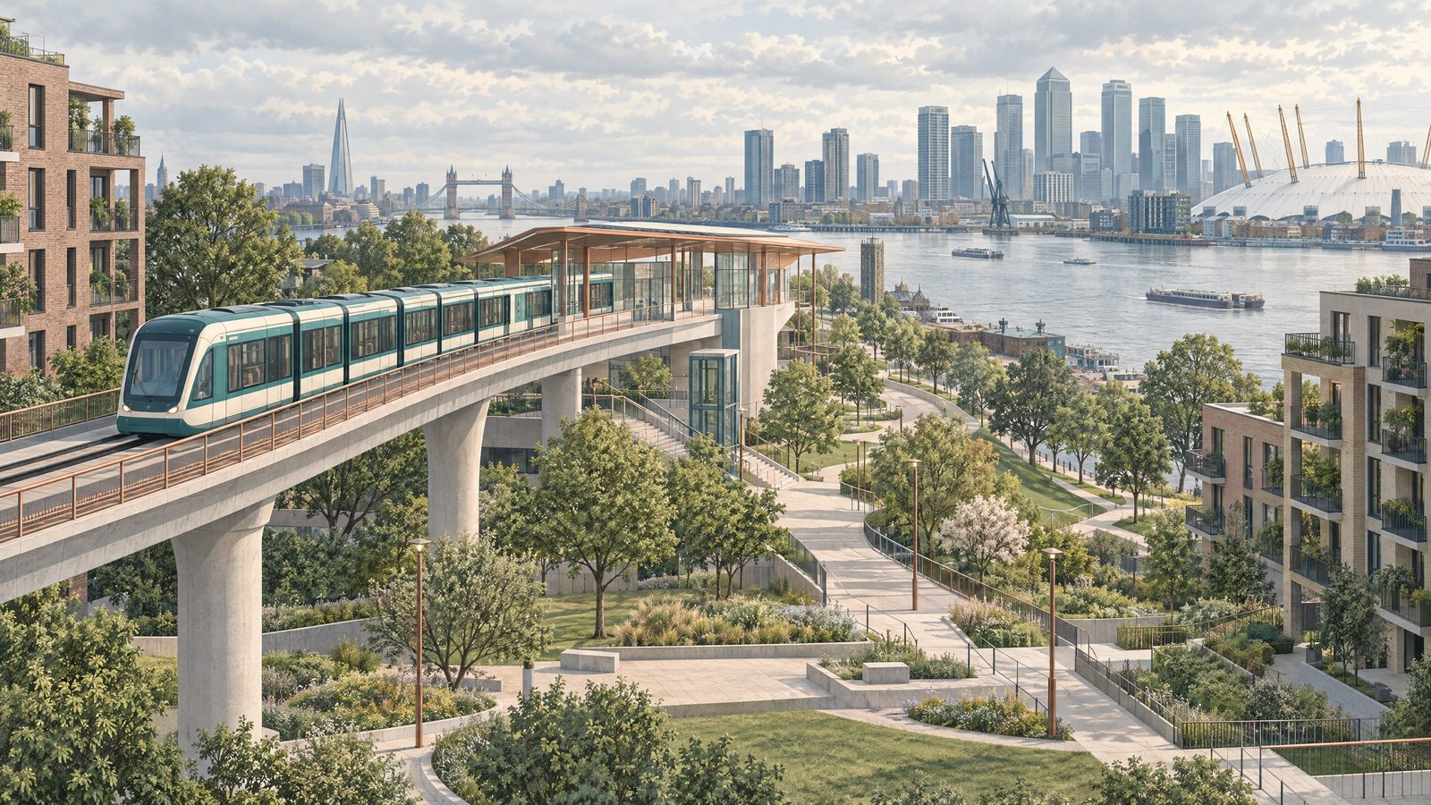 Greenwich says third DLR consultation shows broad support for Thamesmead extension