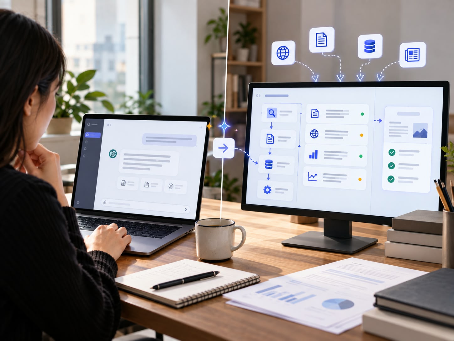 General AI assistant vs custom AI agent: Which fits best?