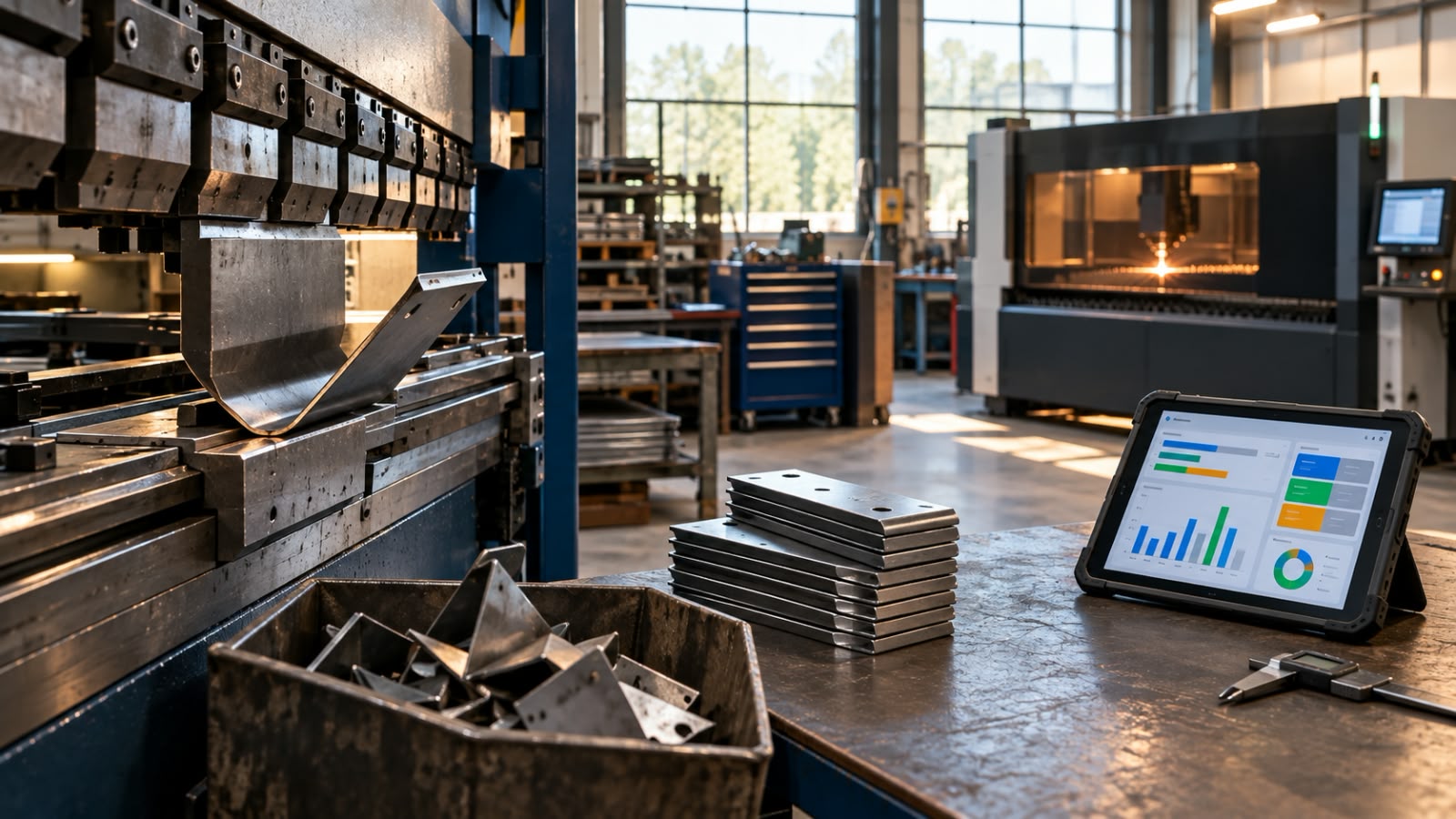 Machine time, labour and scrap: Costing a job in a small UK manufacturing business