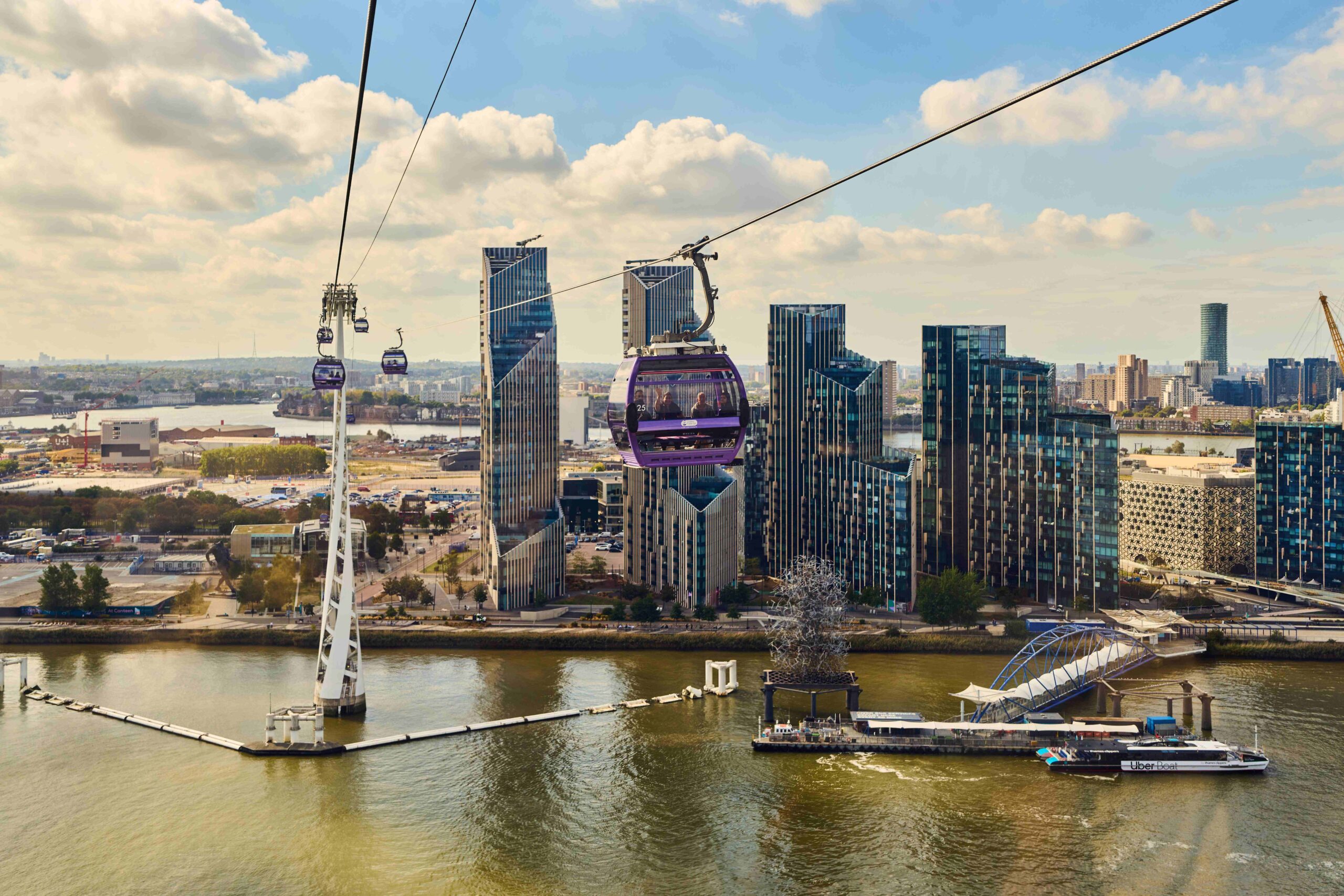 TfL partners with Befriending Networks to provide free London Cable Car experience for Befriending Week