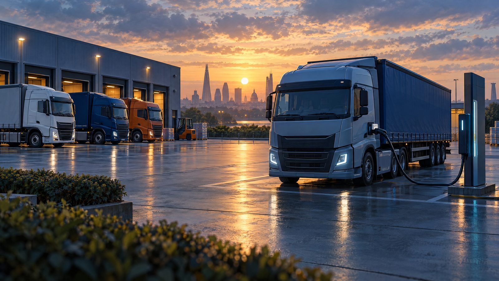 UK HGV registrations rise but zero-emission truck uptake falls sharply