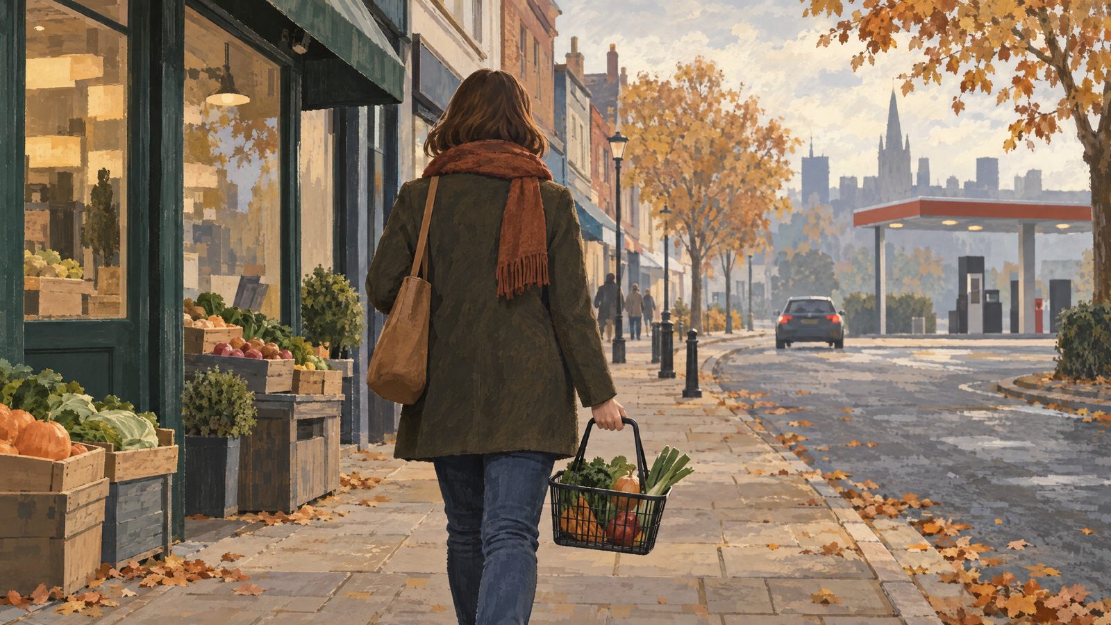 UK retail sales edge higher as households focus on essentials