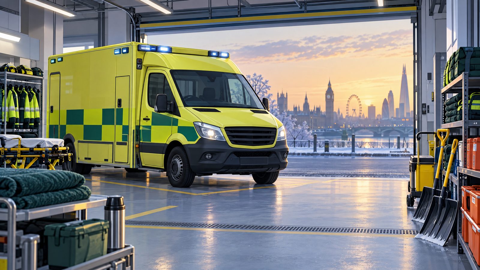 London Ambulance Service sets out winter plan after early rise in respiratory demand