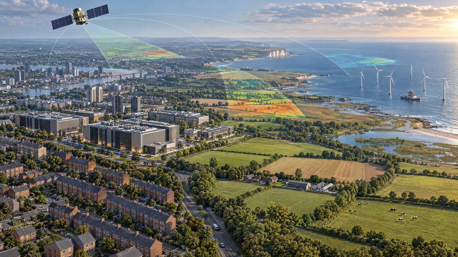 Seven satellite-data projects share £500,000 for UK climate services