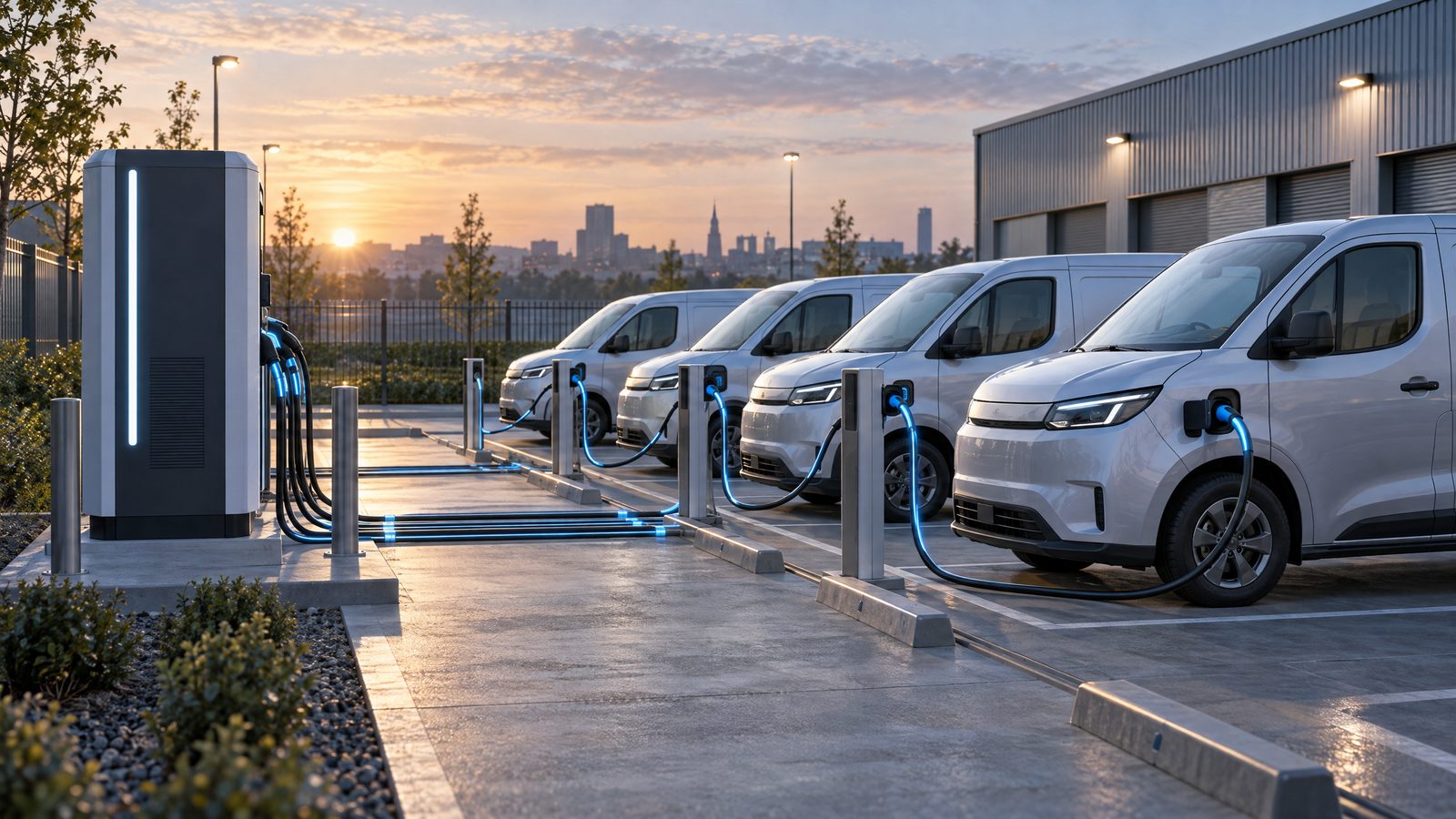 Innovate UK backs £500,000-plus DockChain project for fleet EV charging