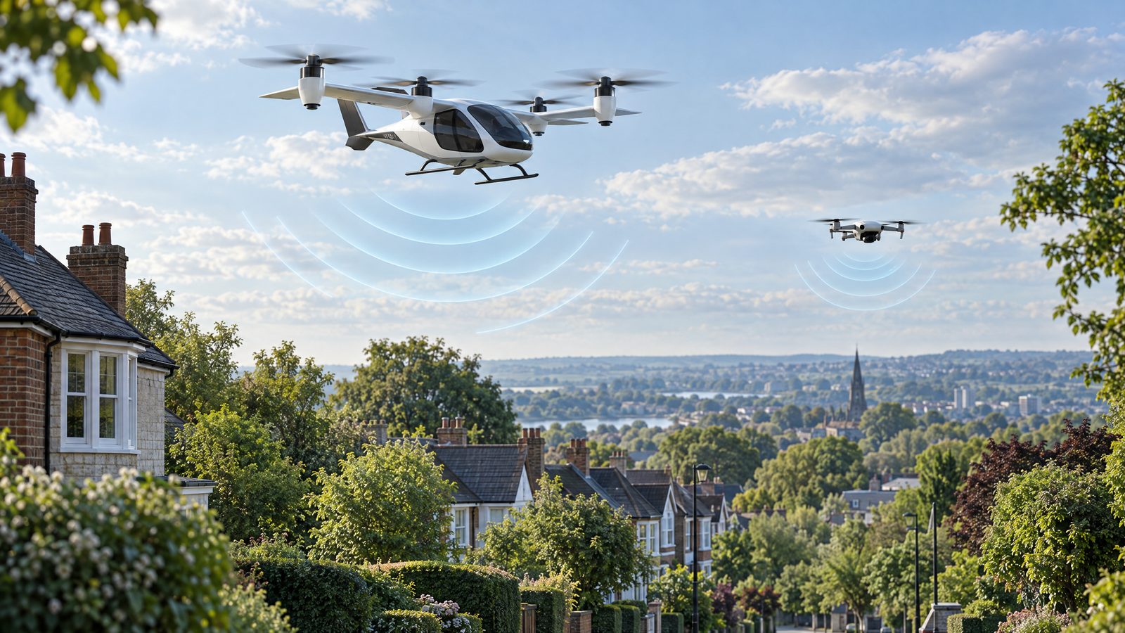 CAA sets out noise safeguards for future drone and air-taxi operations