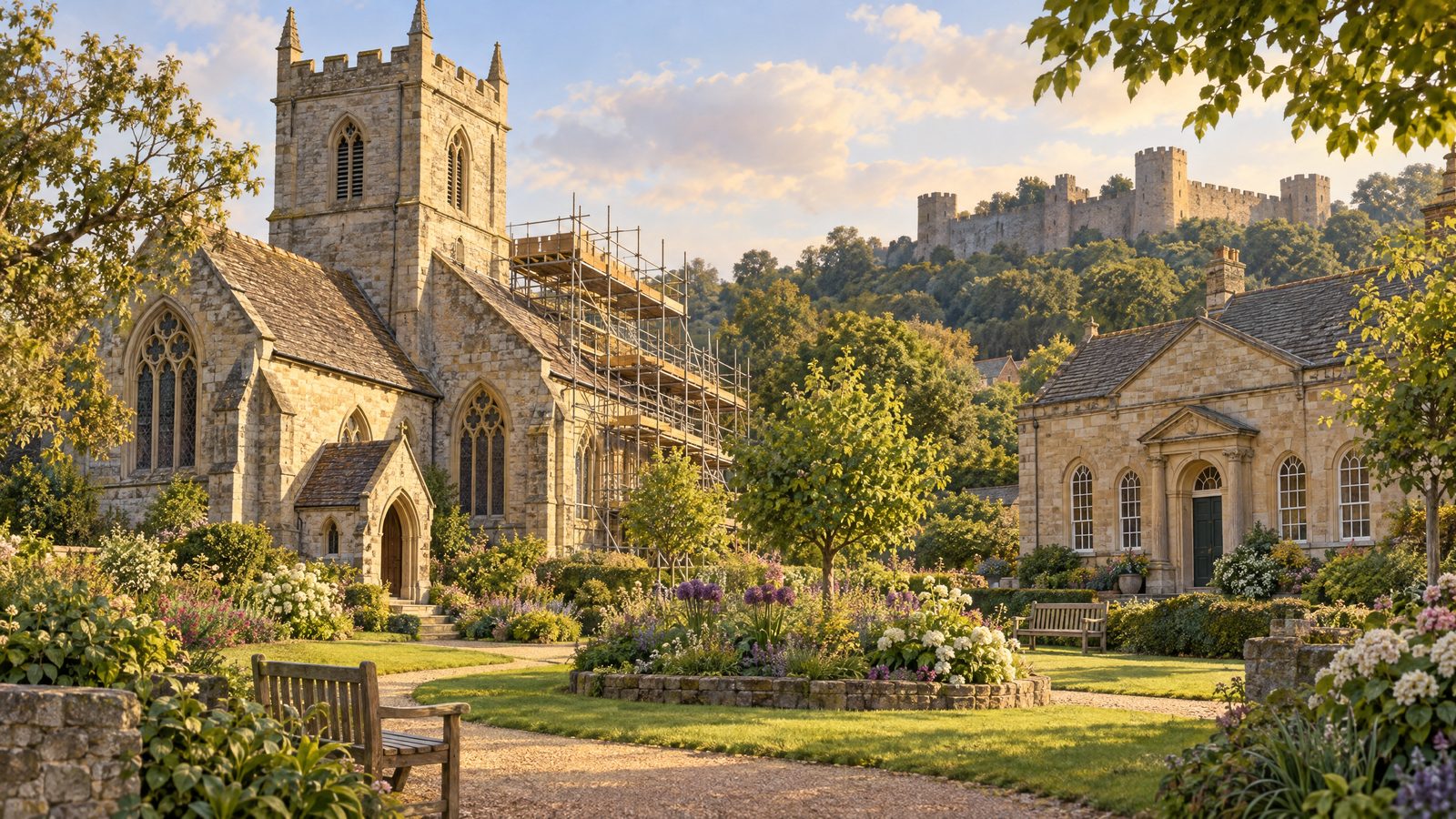More than 41 million pounds awarded to restore 74 heritage and faith buildings
