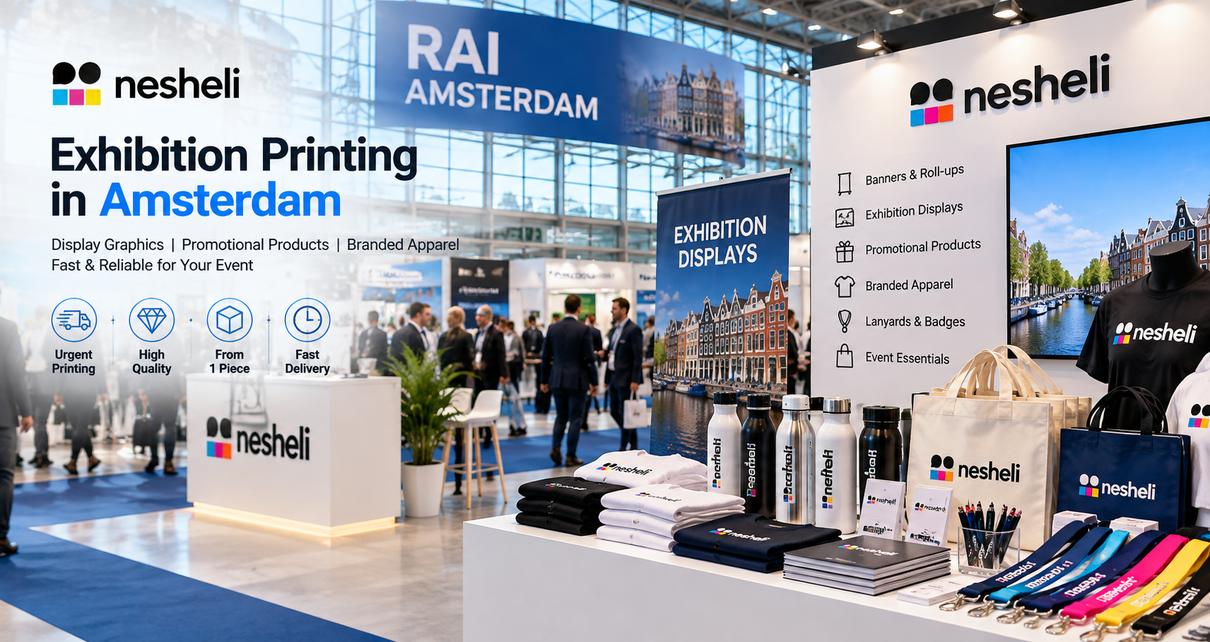 Amsterdam continues to attract international businesses attending exhibitions, conferences and corporate events.