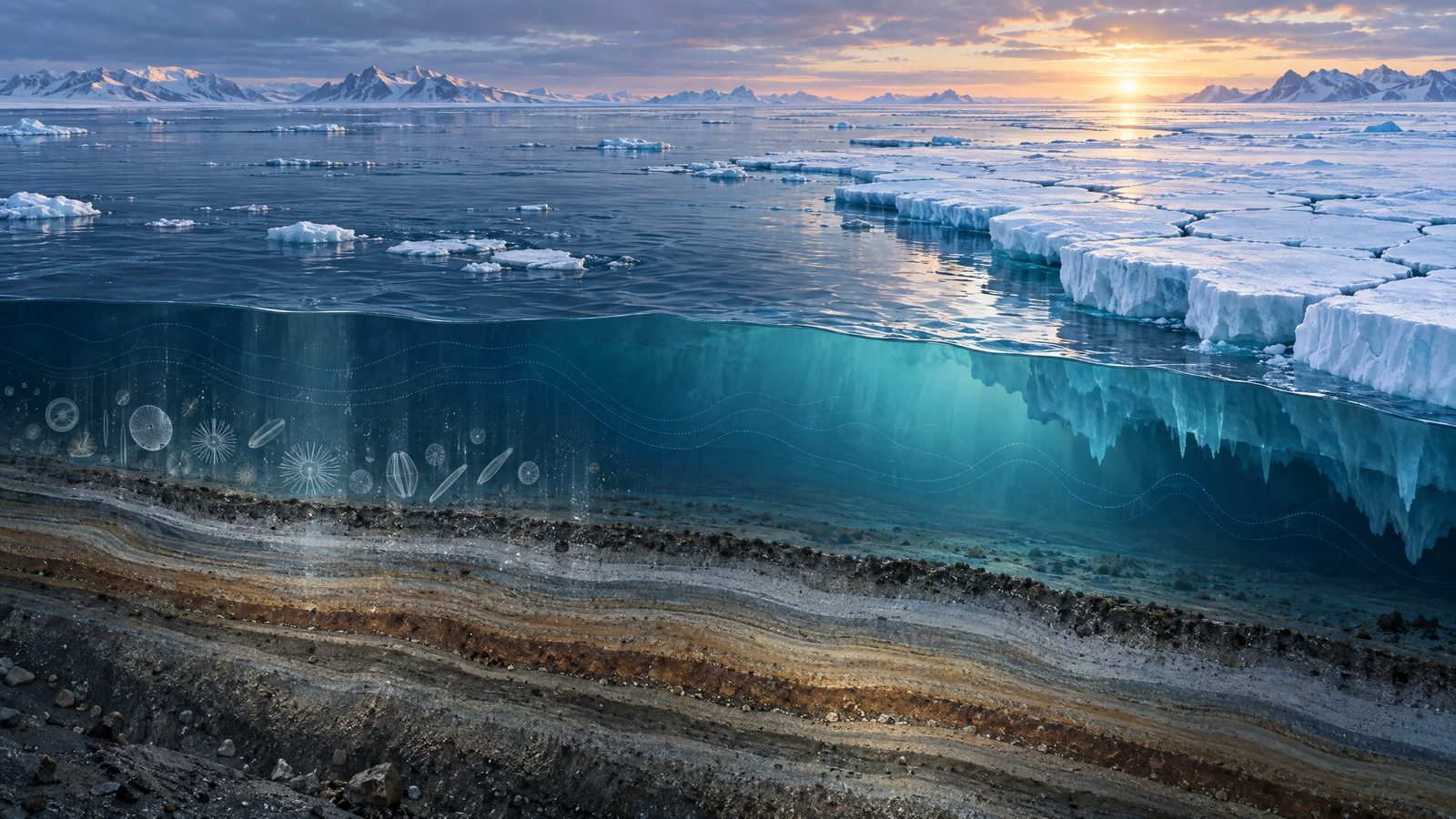 Ancient Arctic clues revise winter sea-ice projections