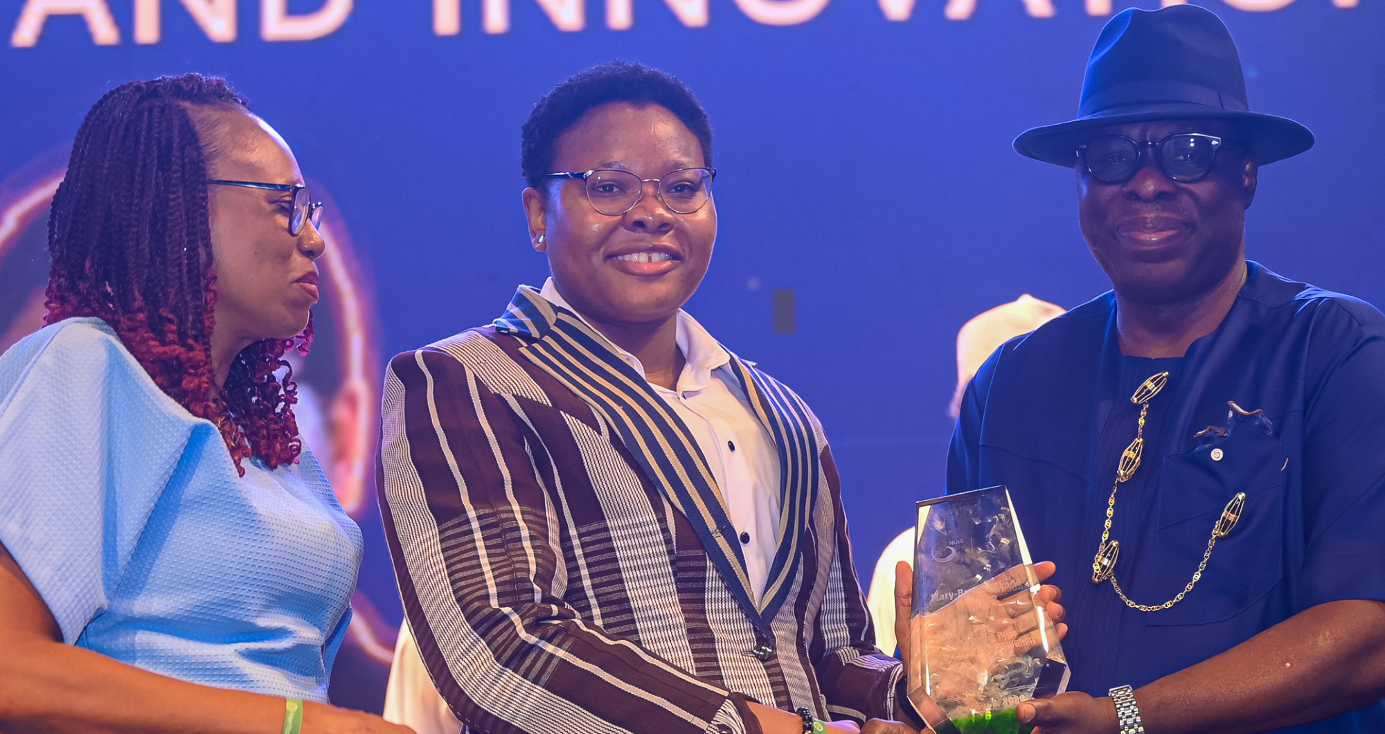 Founder of British medtech startup makes history as first woman and youngest winner of the US$100,000 Nigeria Prize for Science and Innovation